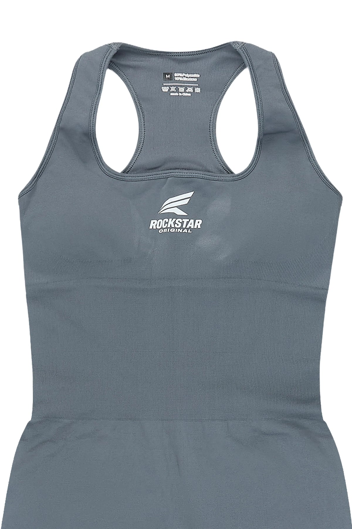 Sharissa Grey Active Romper