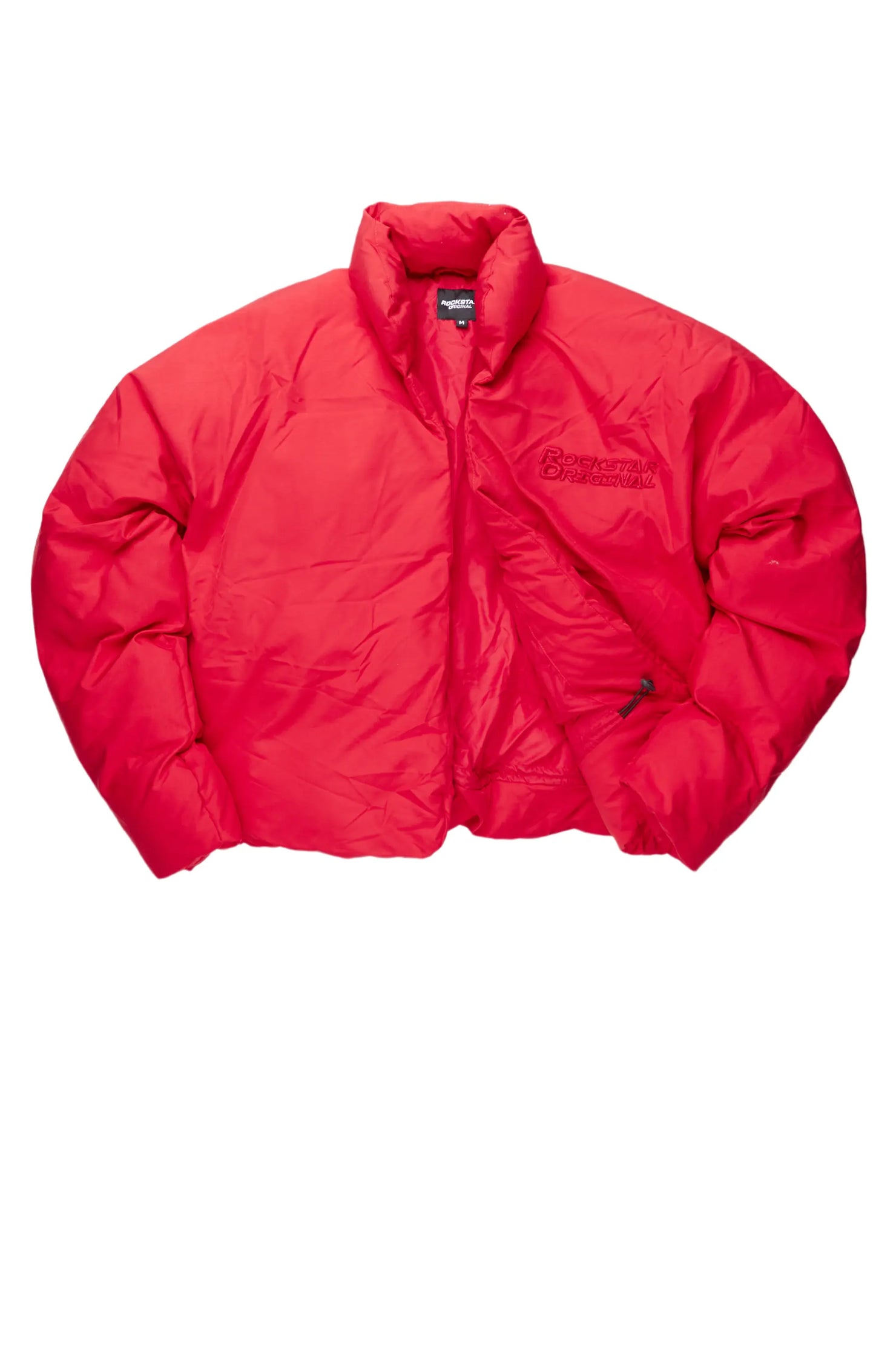Damien Red Puffer Jacket