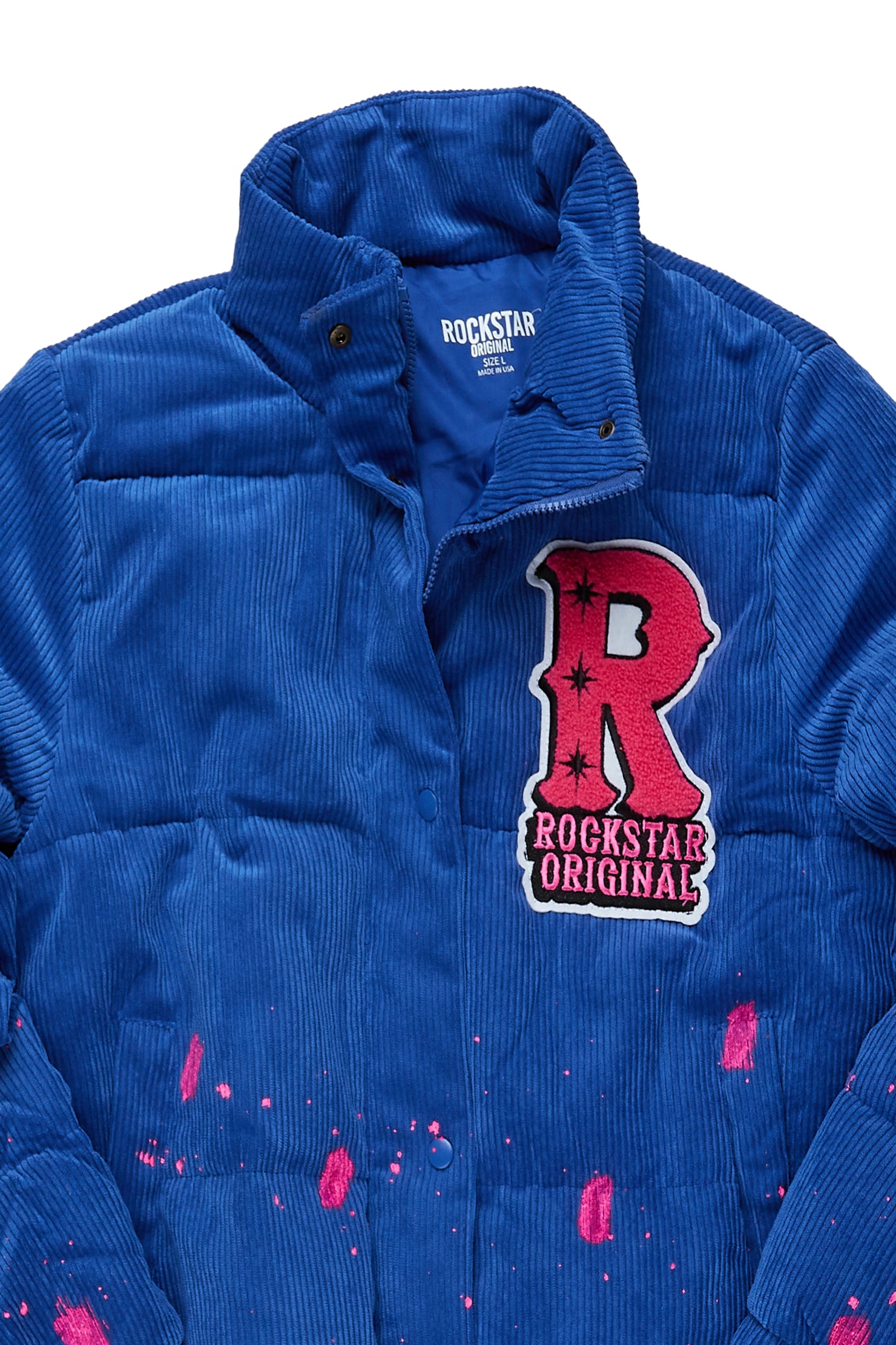 Shirika Royal Blue Puffer Jacket