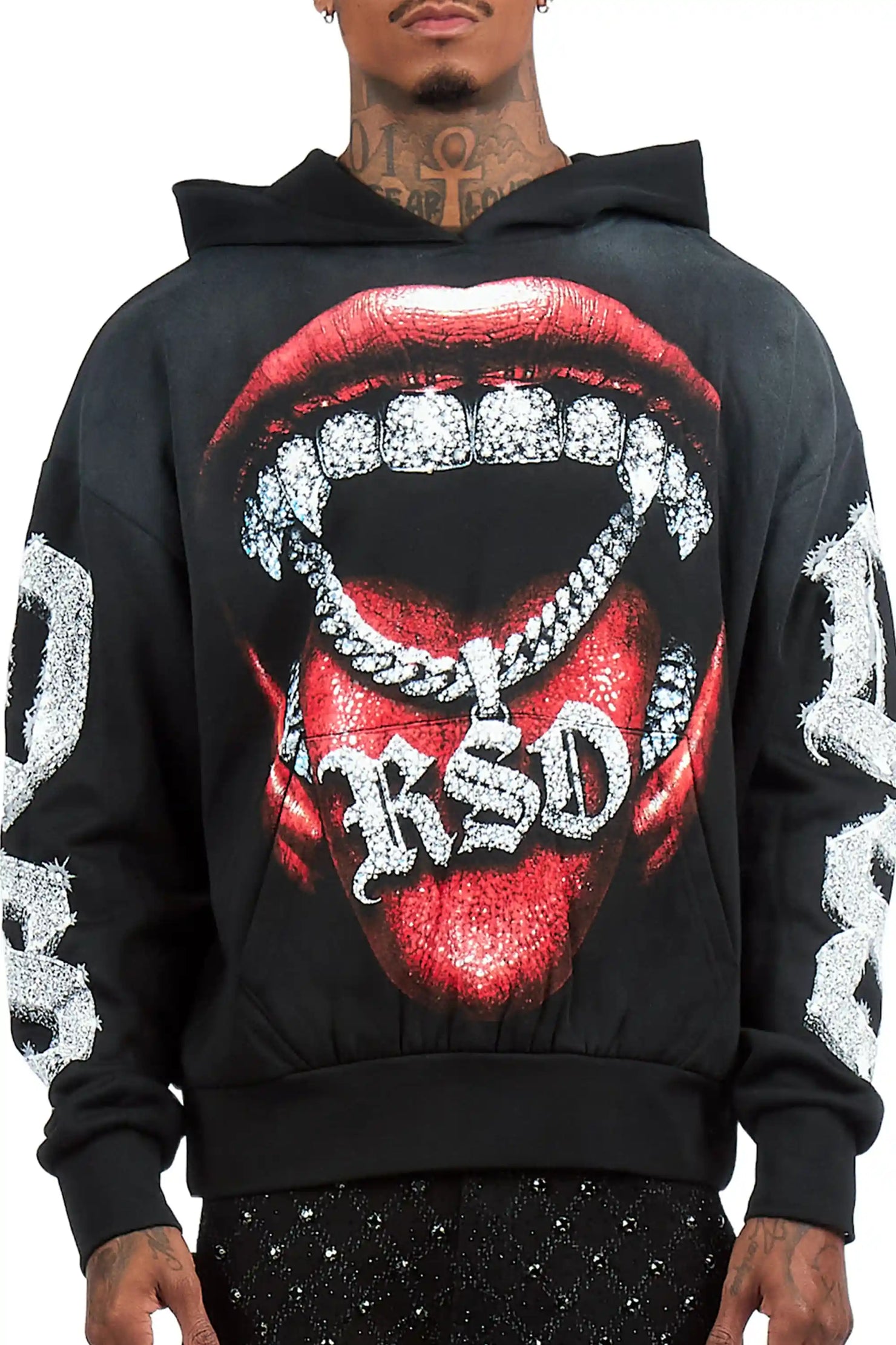 Noctis Black Graphic Hoodie
