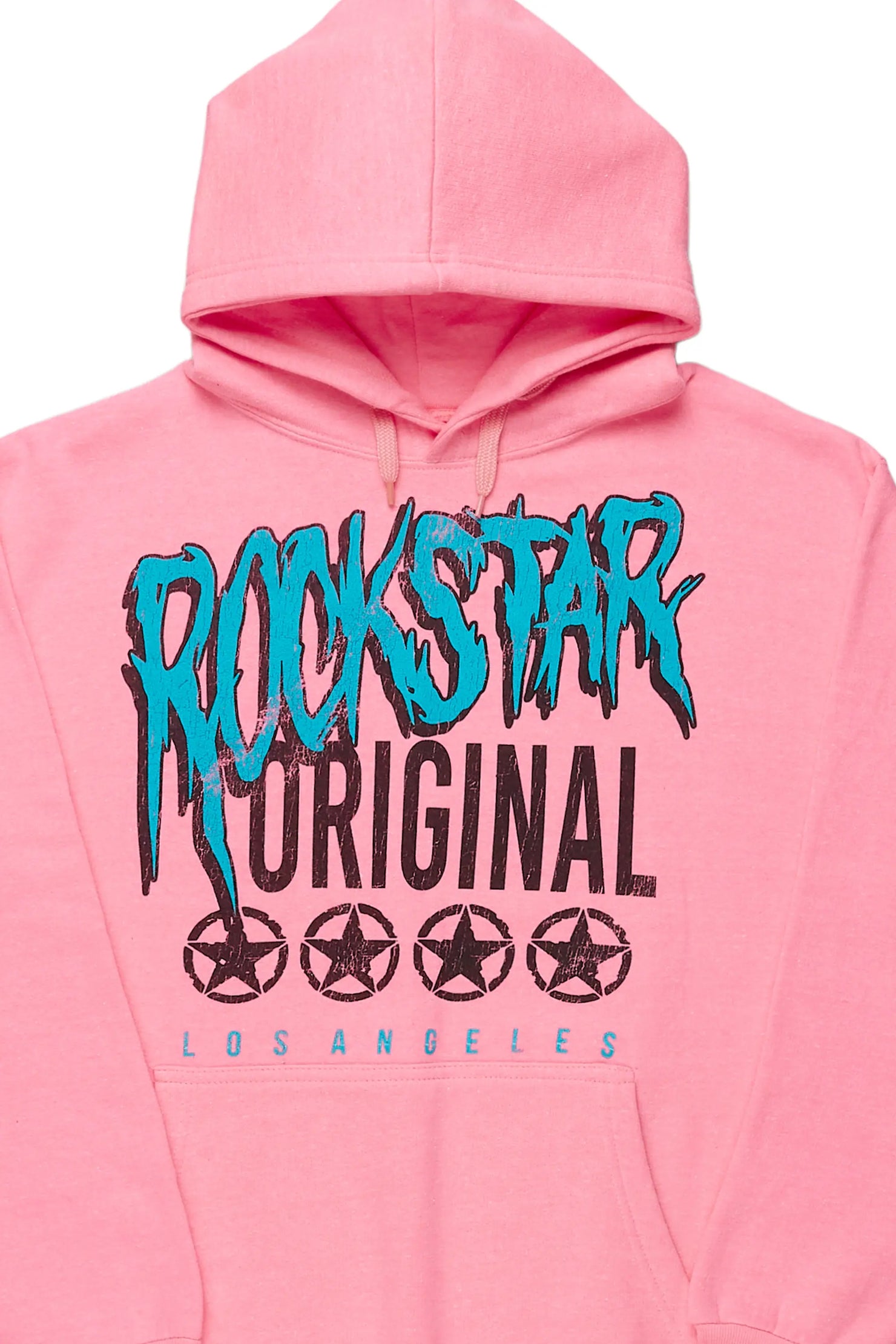 Wizzurd Pink Graphic Hoodie