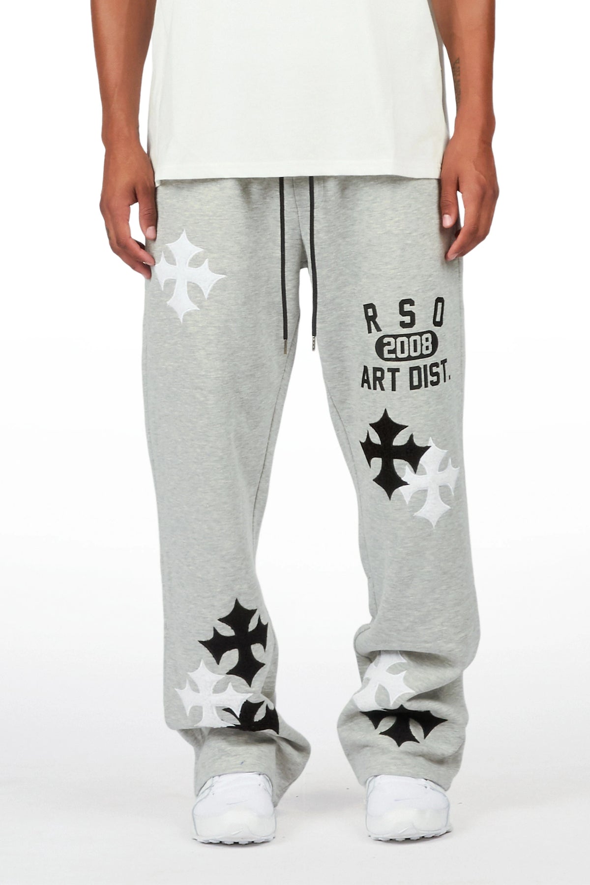 Acacius Heather Grey Relaxed Pant