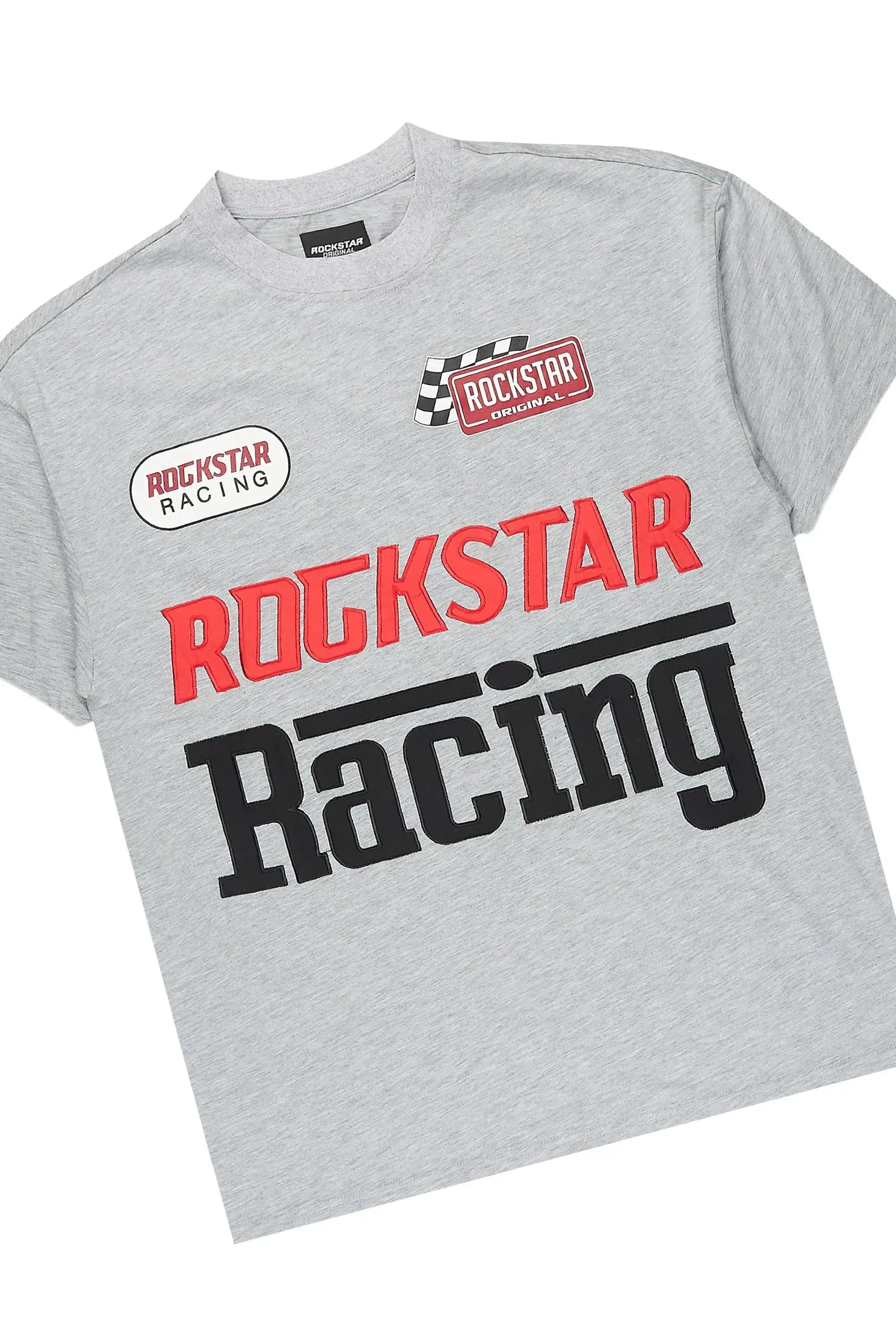 Spiller Heather Grey T-Shirt/Short Set