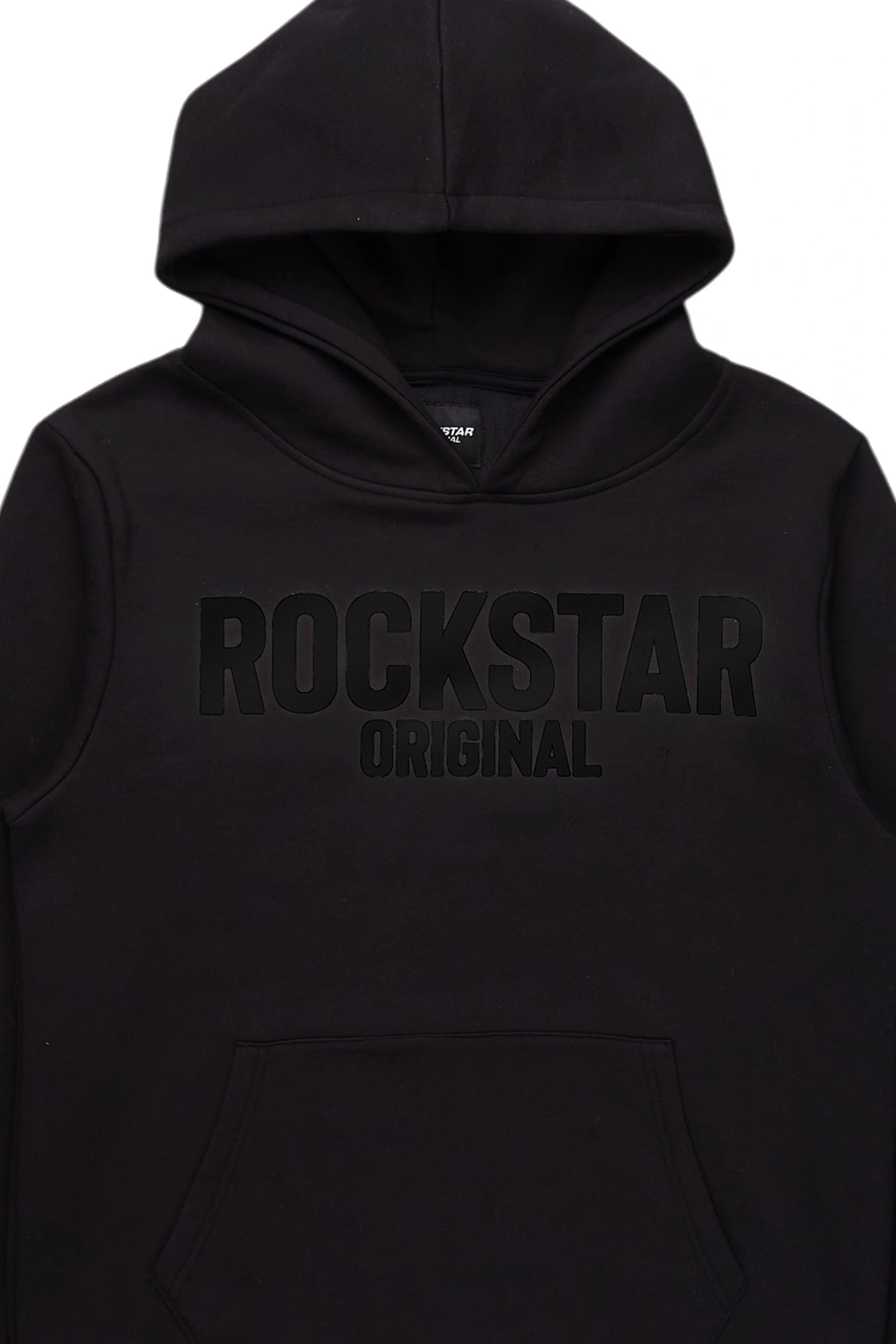 Sana Black Graphic Hoodie