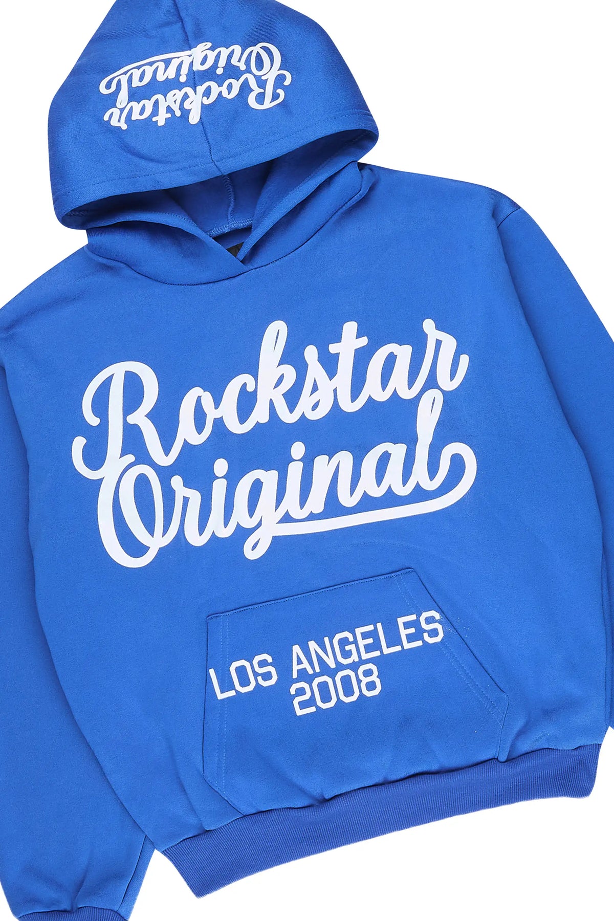 Boys Hinter Royal Blue/Light Blue Hoodie Stacked Track Set