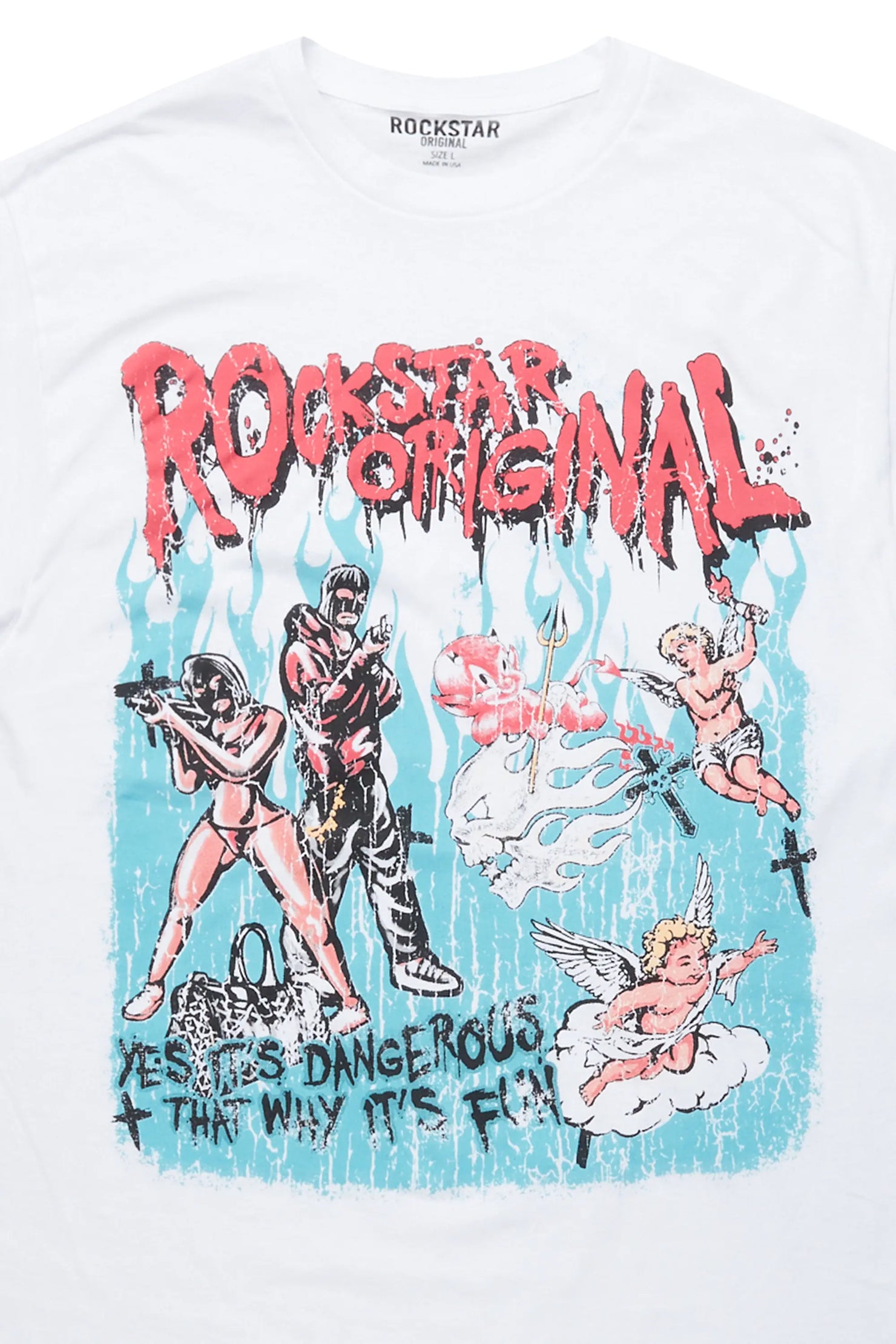 Ashlay White Oversized T-Shirt