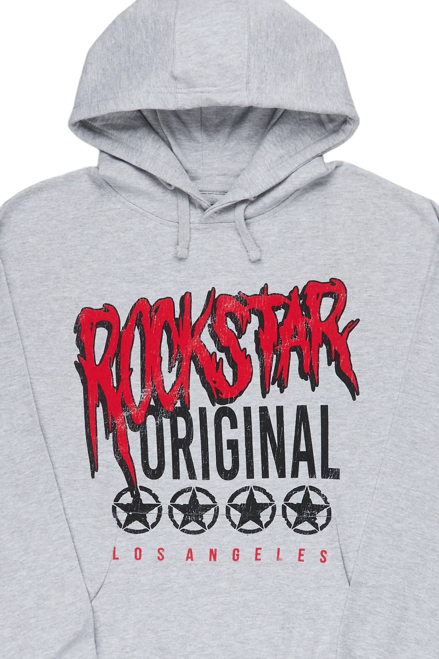 Wizzurd Grey Graphic Hoodie