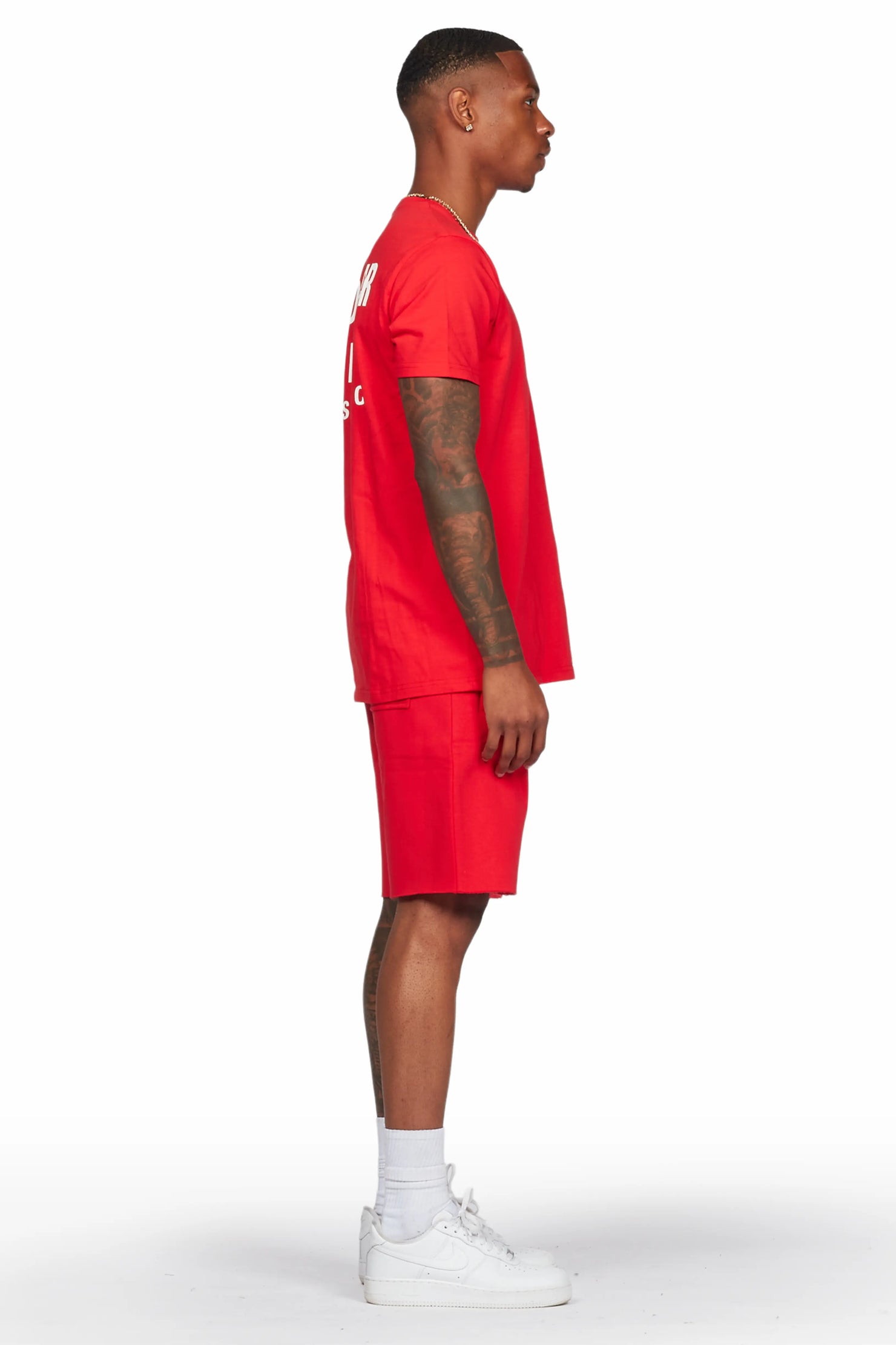 Lake Red T-Shirt/Short Set