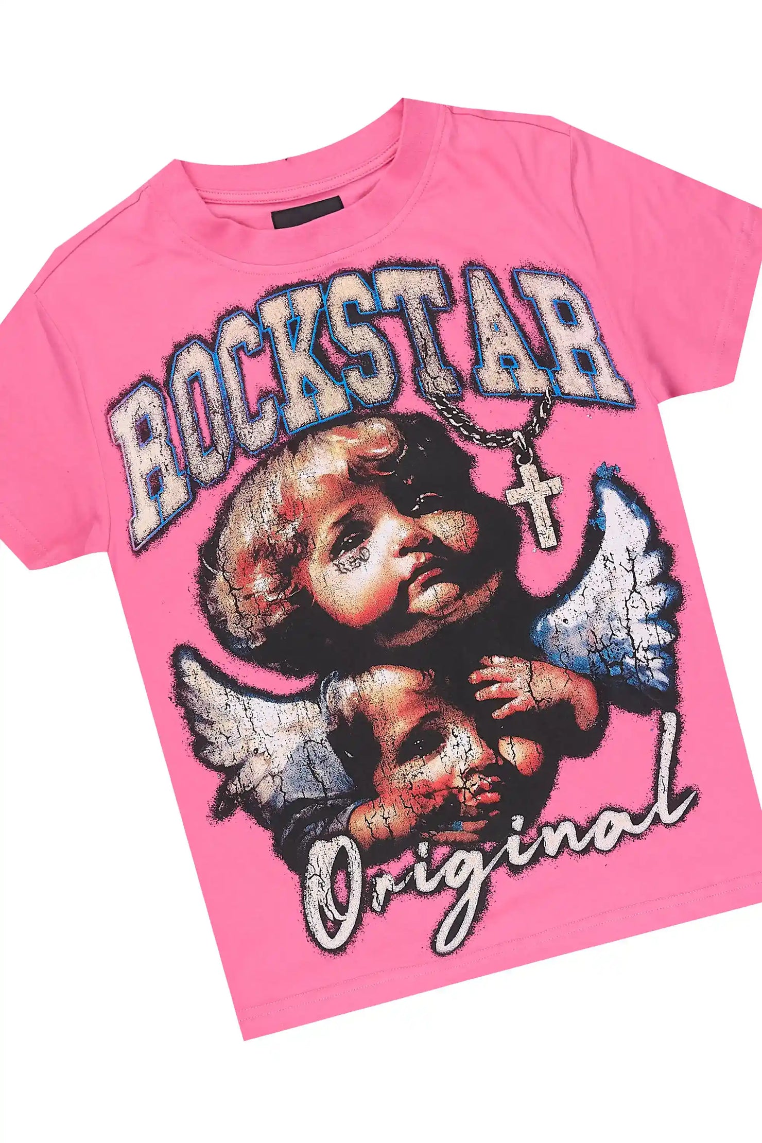 Girls Jovala Bubblegum T-Shirt Short Set