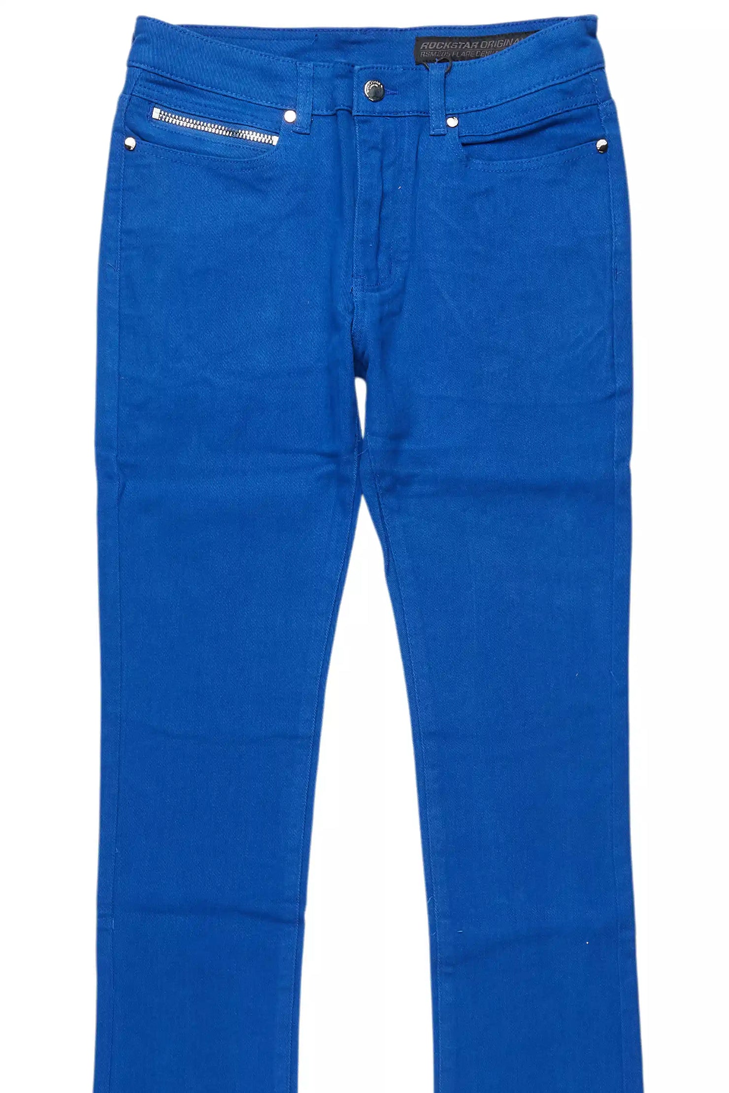Dag Royal Blue Stacked Flare Jean