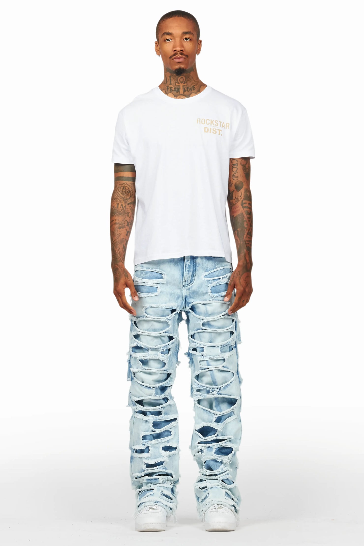 Luisu Blue Baggy Fit Jean