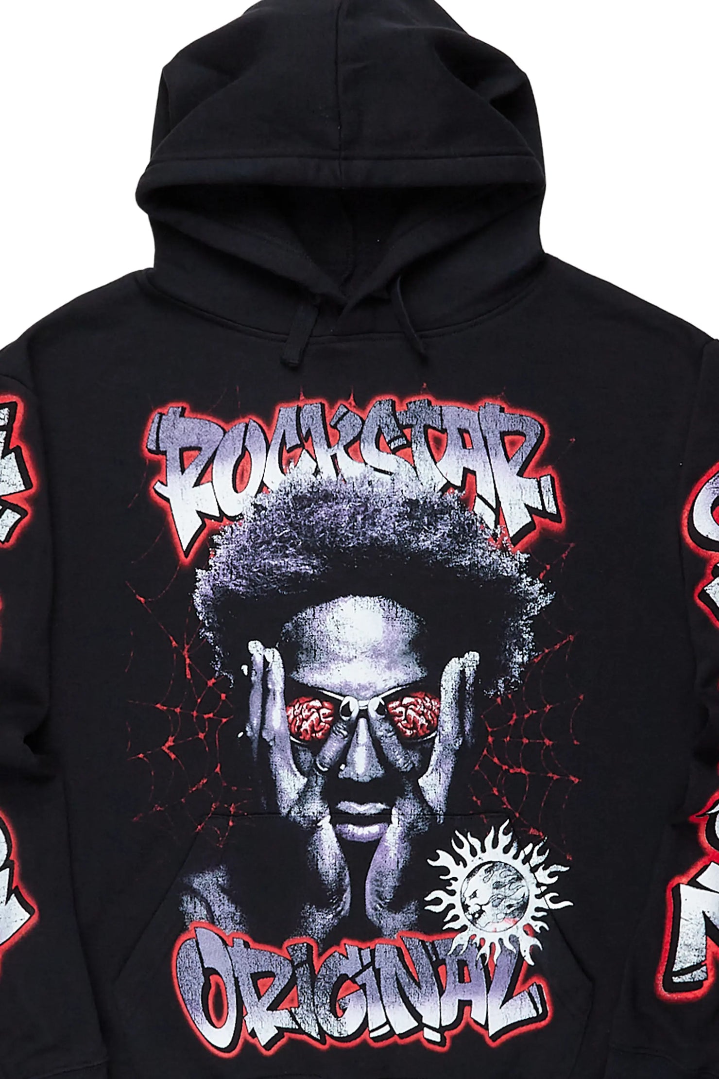 Shani Black Oversized Hoodie