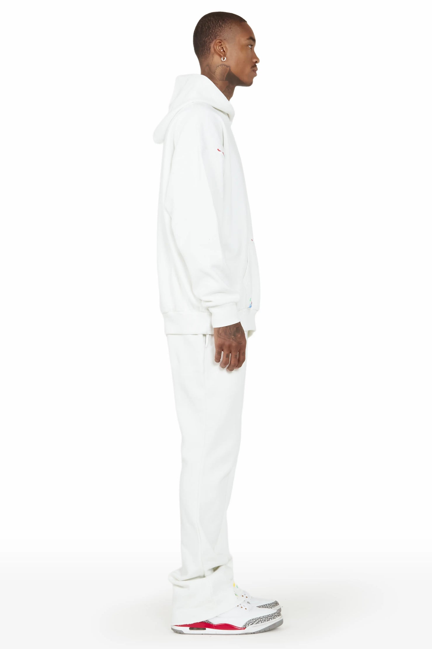 Rockstar Art Dist. Stone Hoodie/Flare Trackset