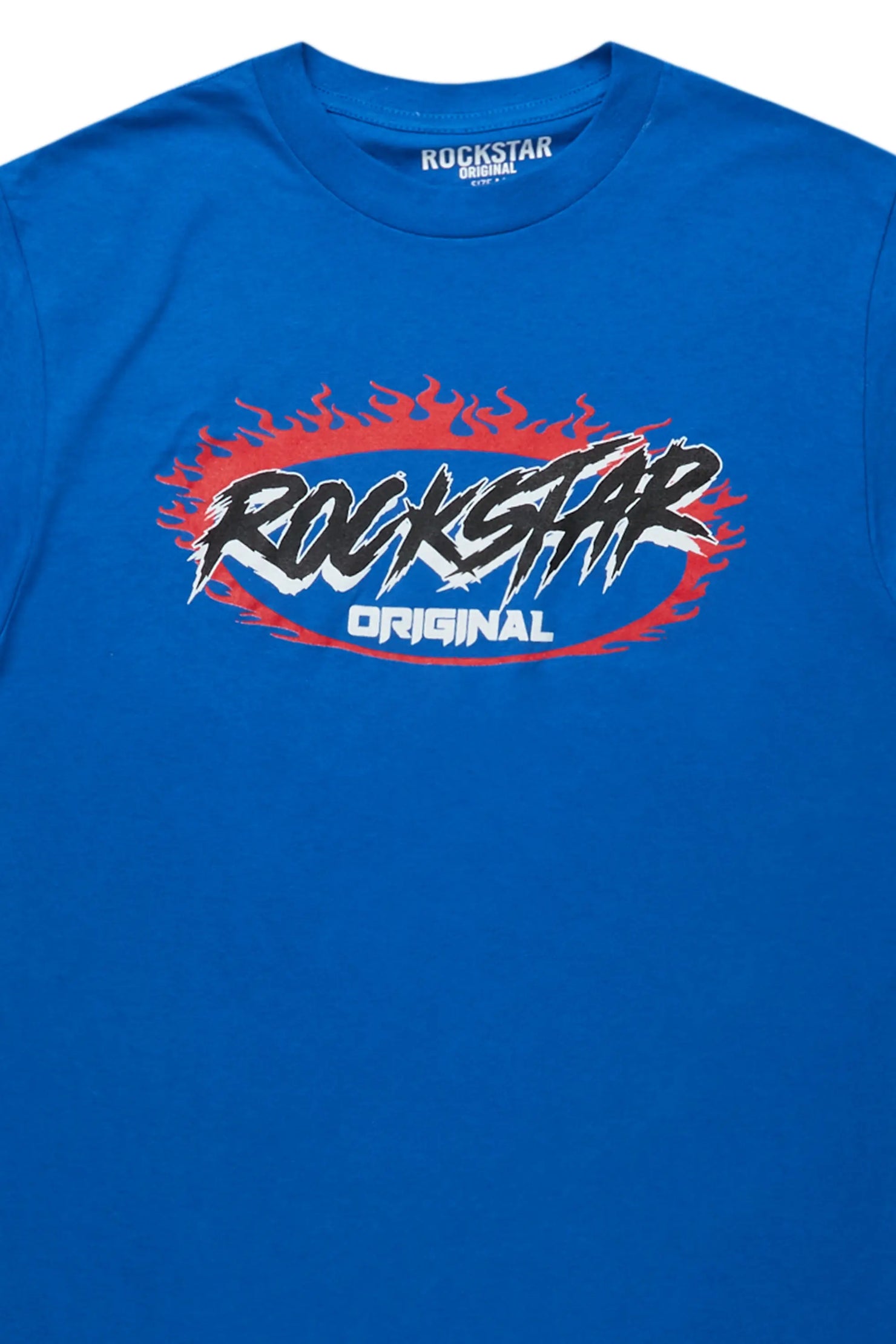 Draven Royal Blue Graphic T-Shirt