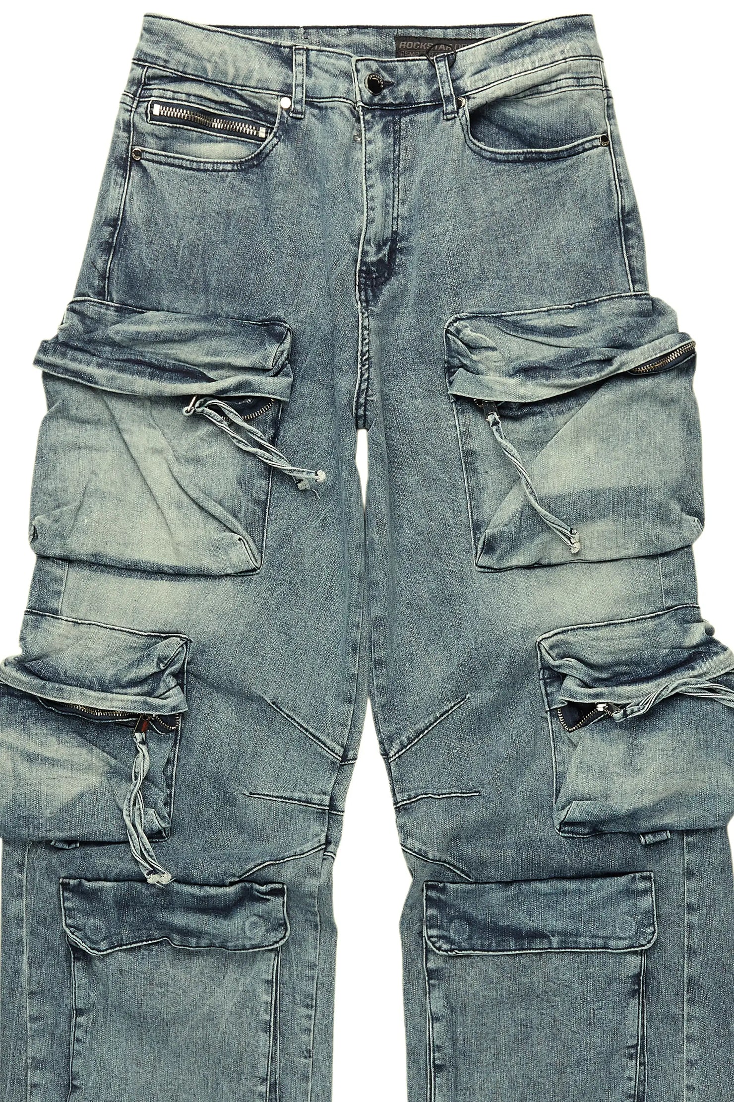 Lenz Blue Baggy Fit Jean