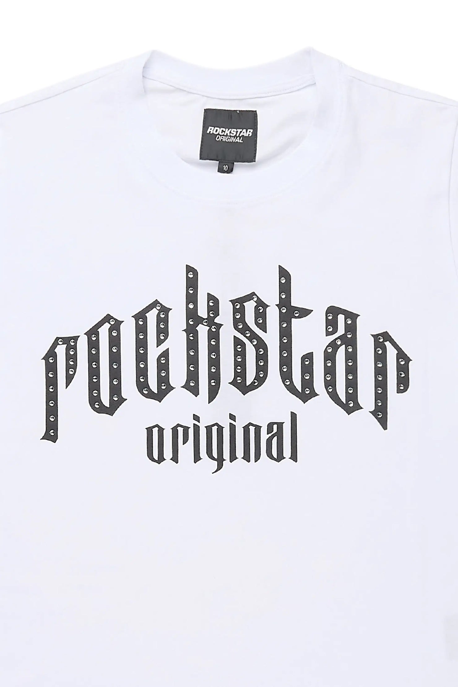 Boys Sherriso White Rhinestone T-Shirt