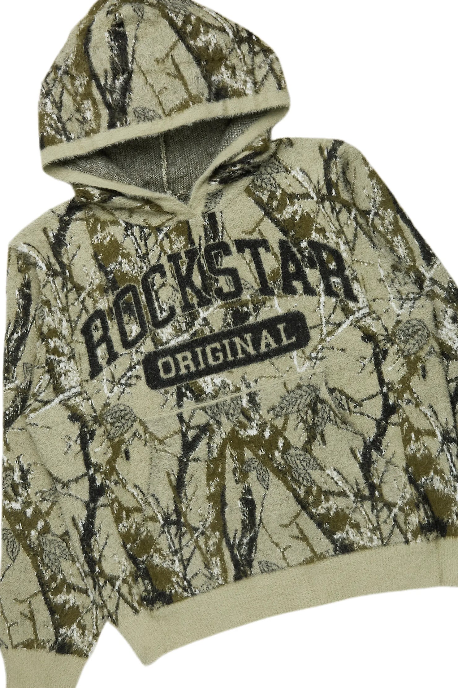 Member Tree Camo Stacked Flare Knitted Mohair Track Set