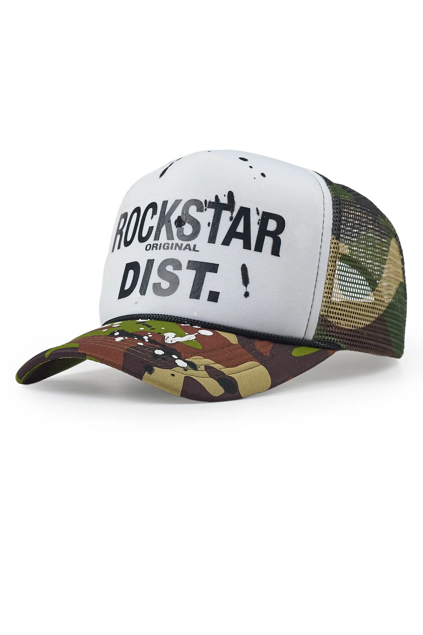 Selva Camo/White Trucker Hat