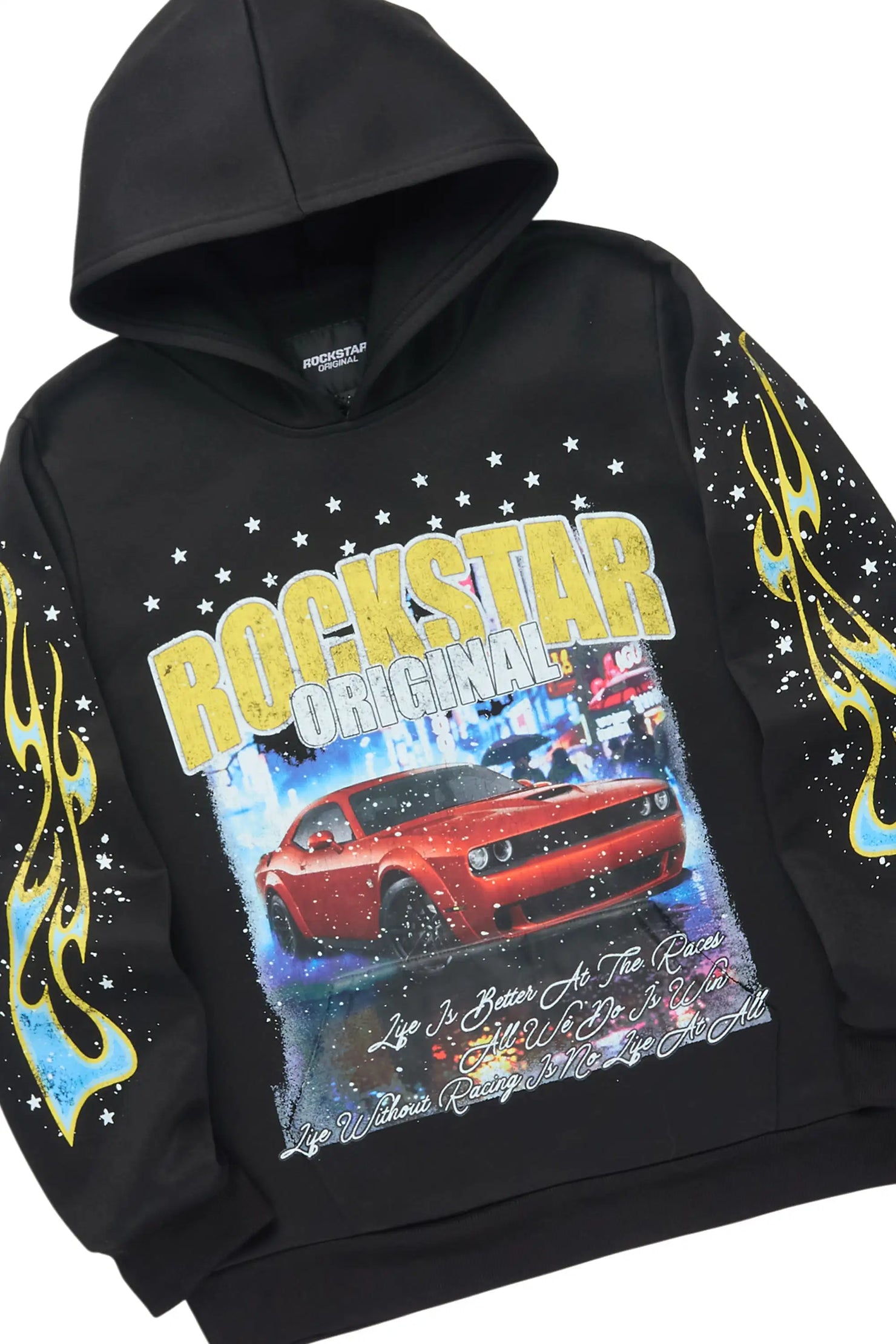 Boys Tokyo Black/Multi Stacked Track Set