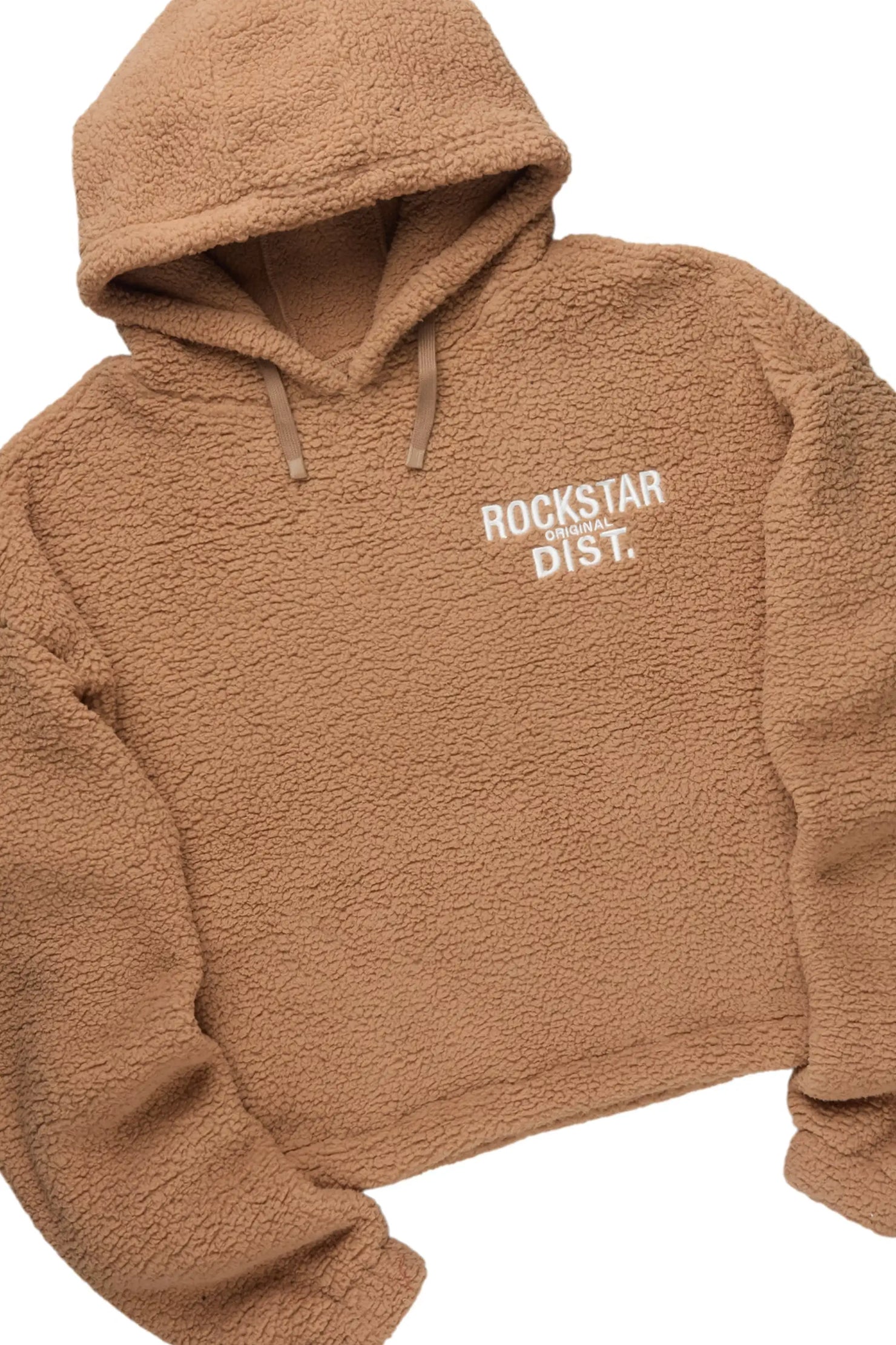 Nykeema Tan Sherpa Baggy Fit Track Set