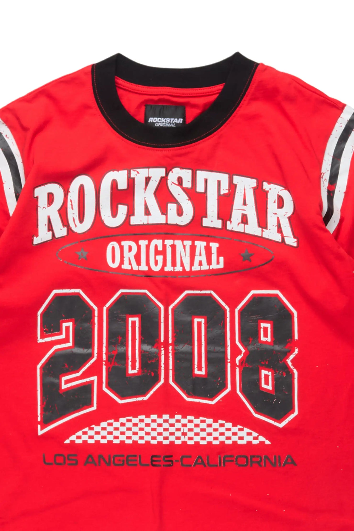 Boys Jaren Red Jersey Tee