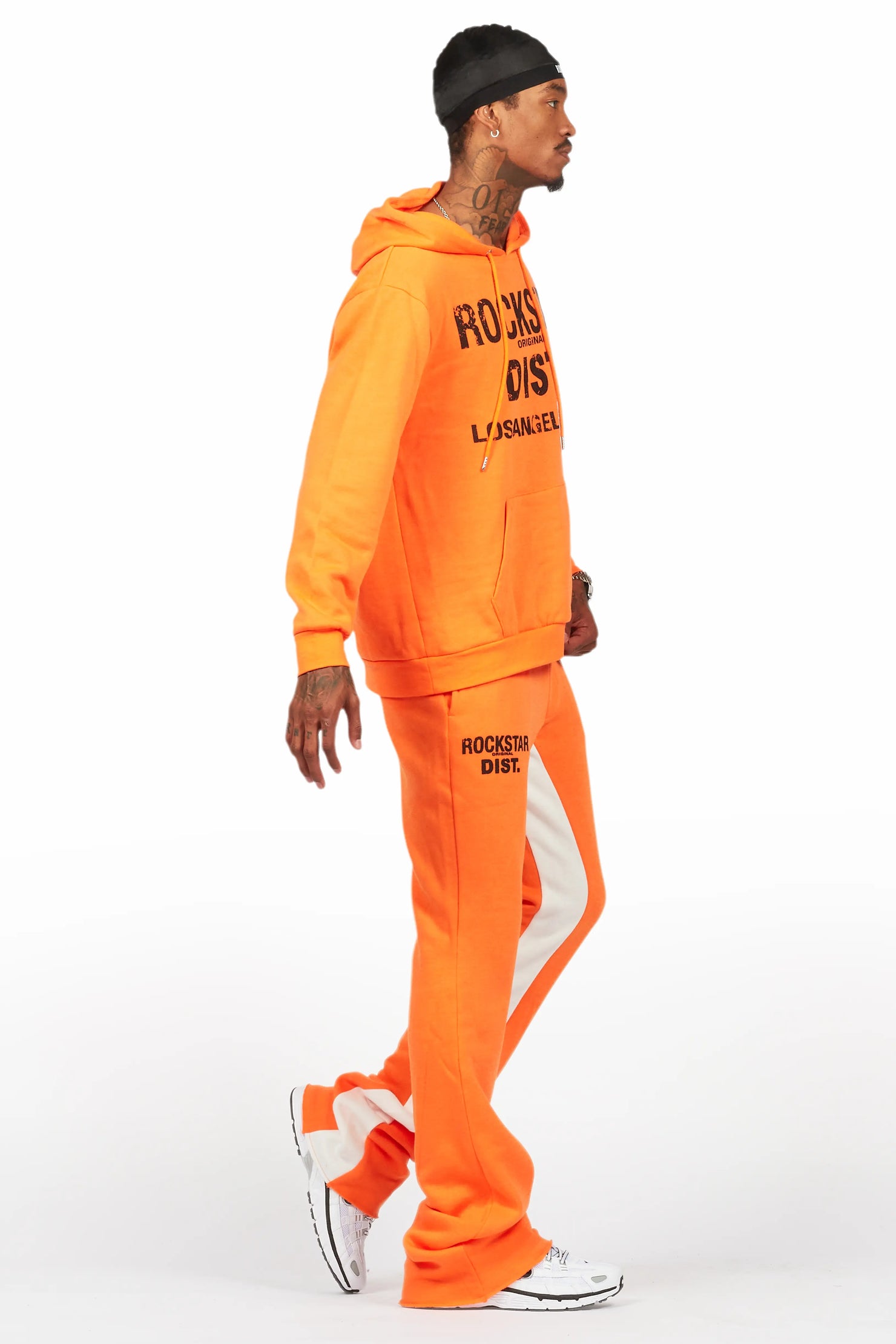 Lake Orange Hoodie/Baggy Track Pant Set