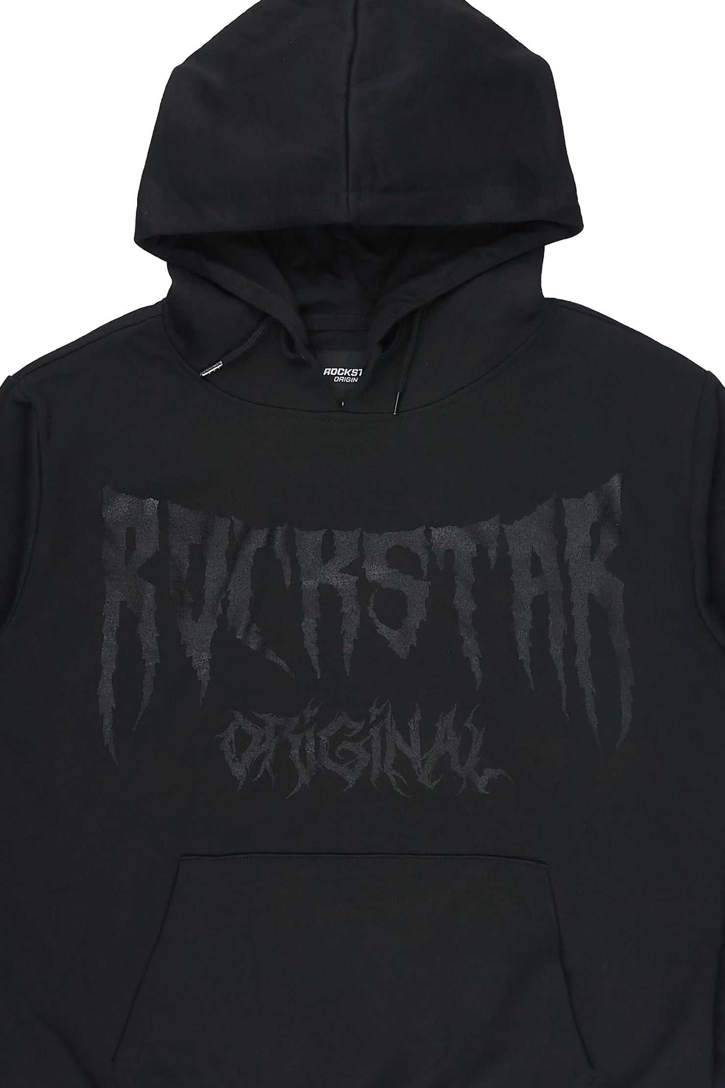 Andros Black Graphic Hoodie