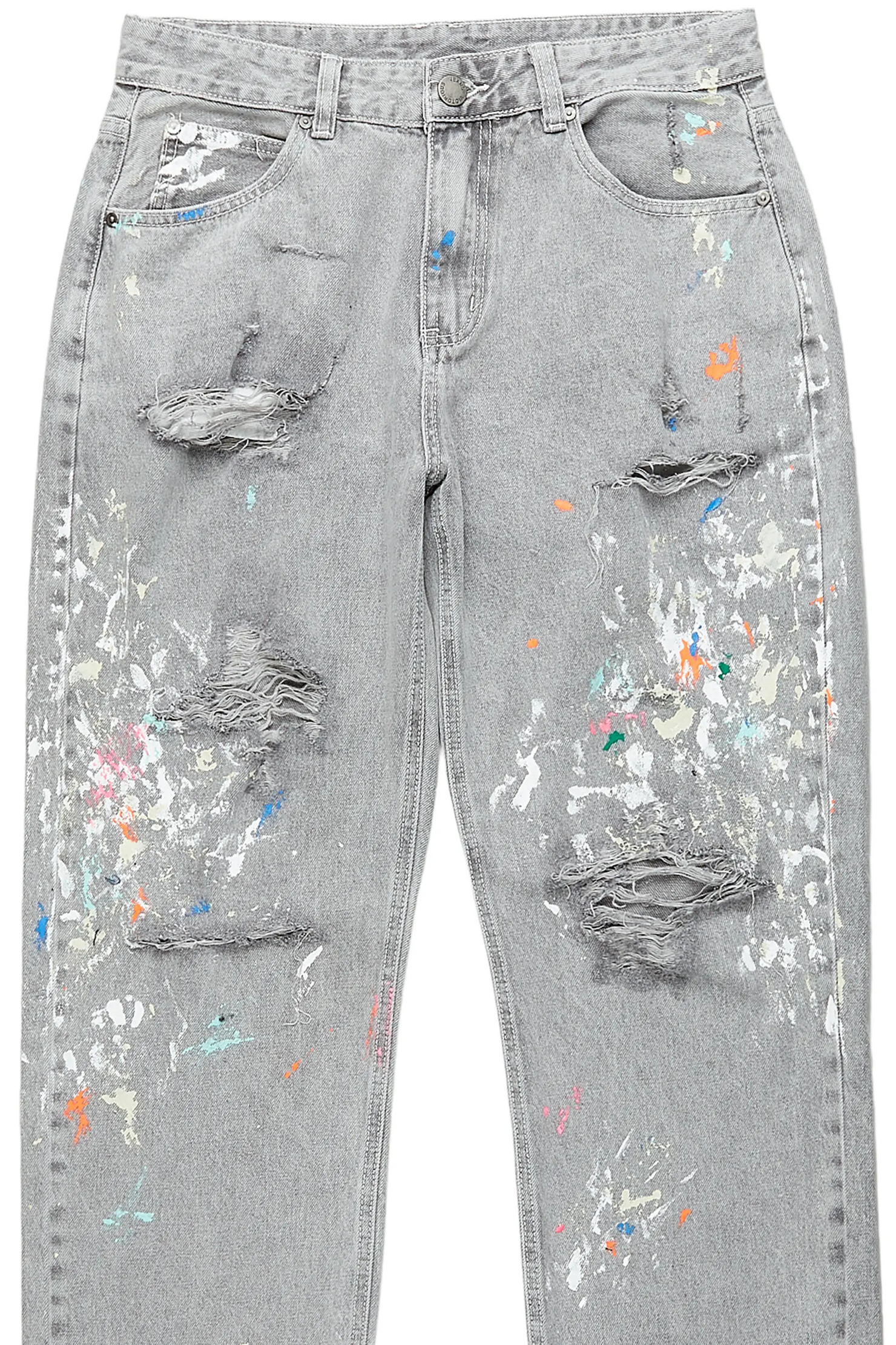 Zasha Grey Painter Baggy Jean
