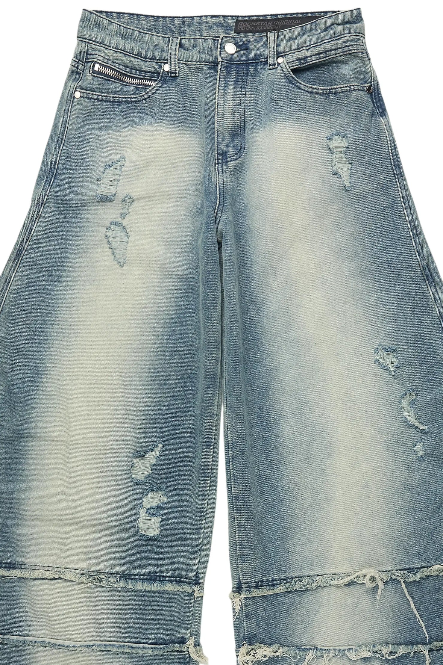 Nuvia Blue Barrel  Fit Jean