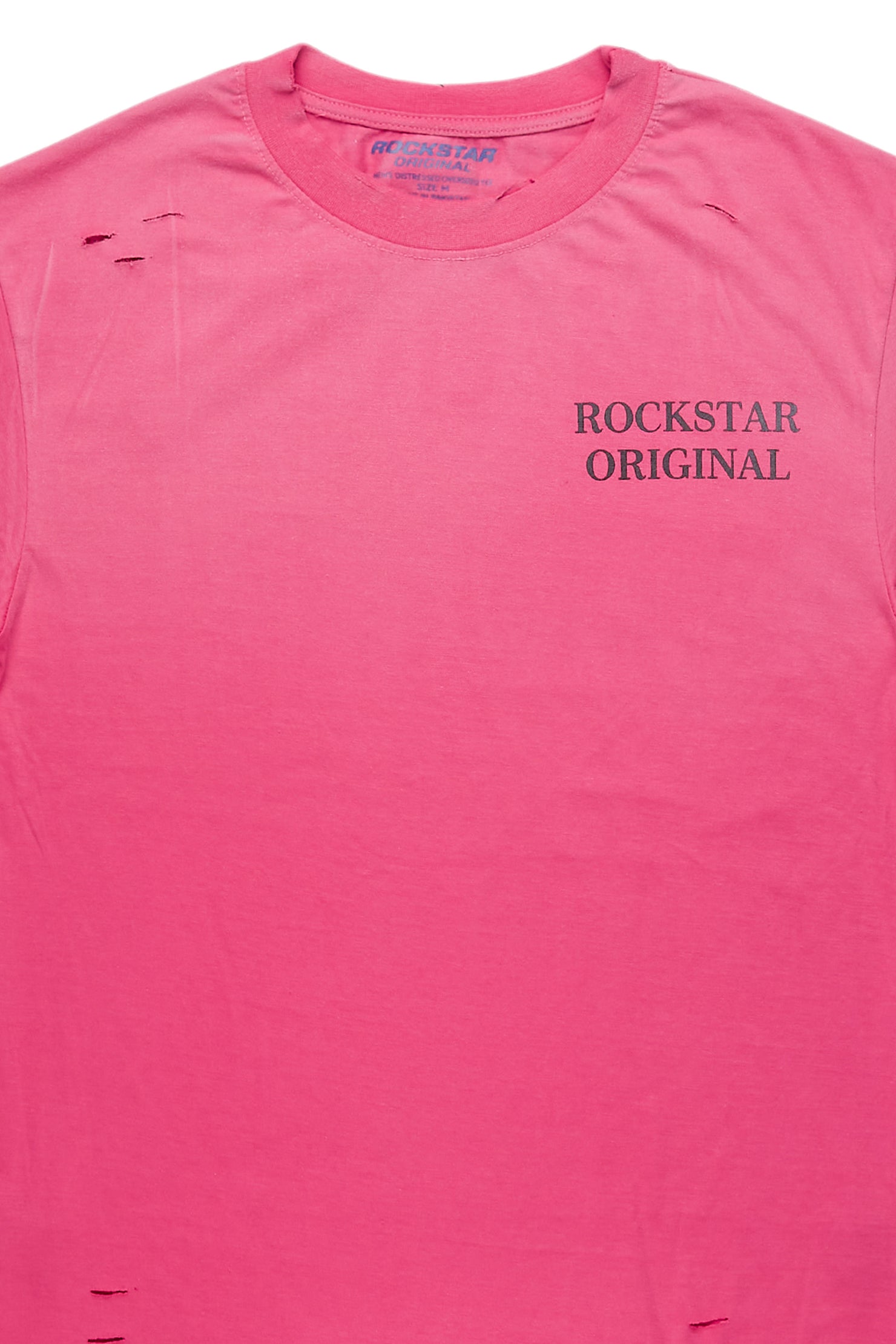 Drako Fuchsia Oversized Graphic T-Shirt