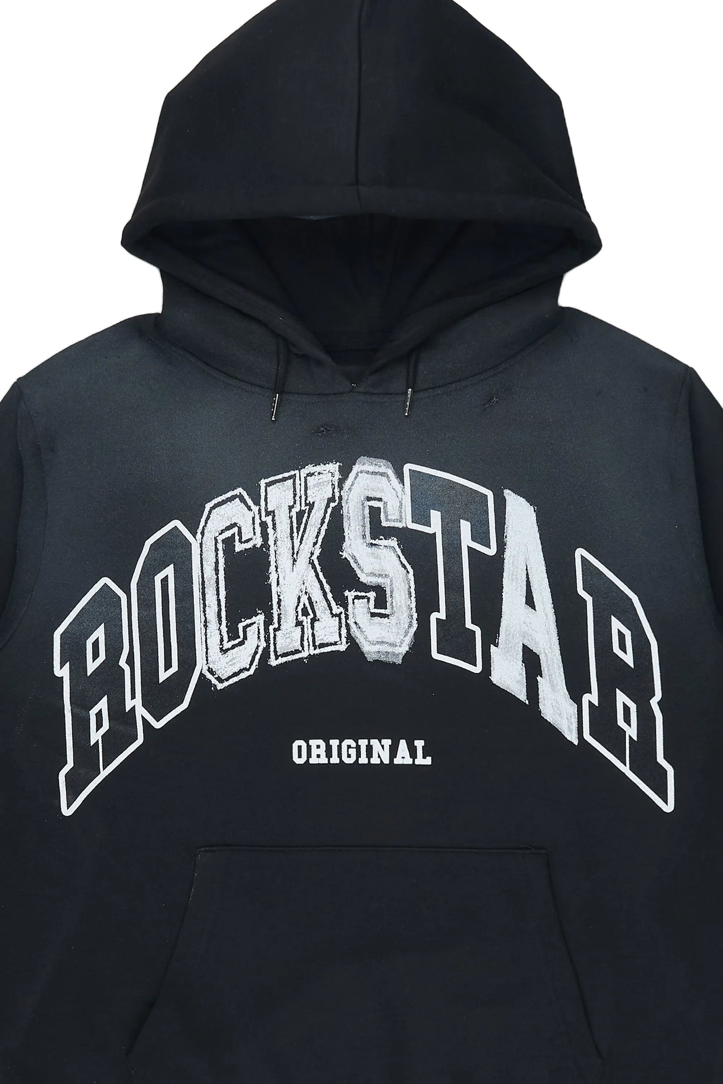 Danikia Black Graphic Hoodie