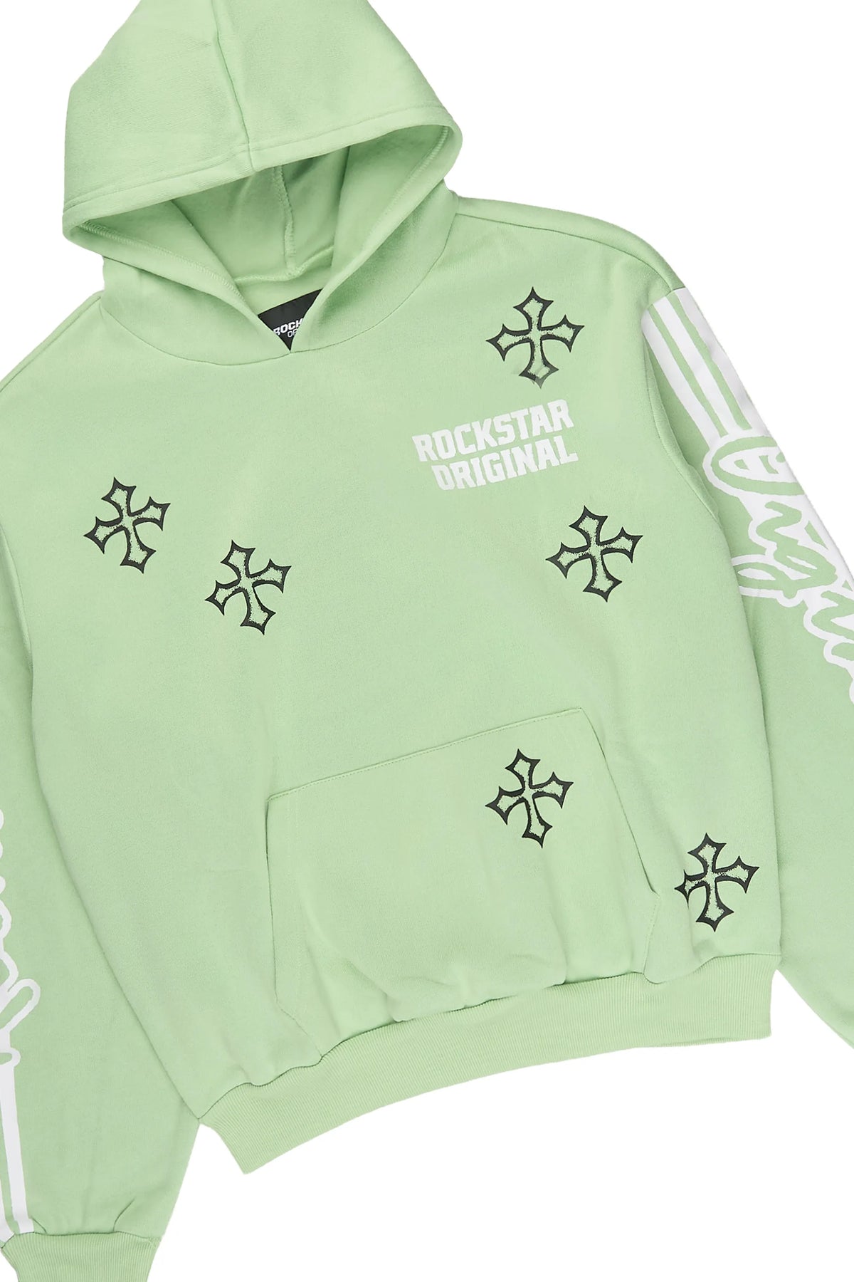 Boys Osso Sage Hoodie Stacked Track Set