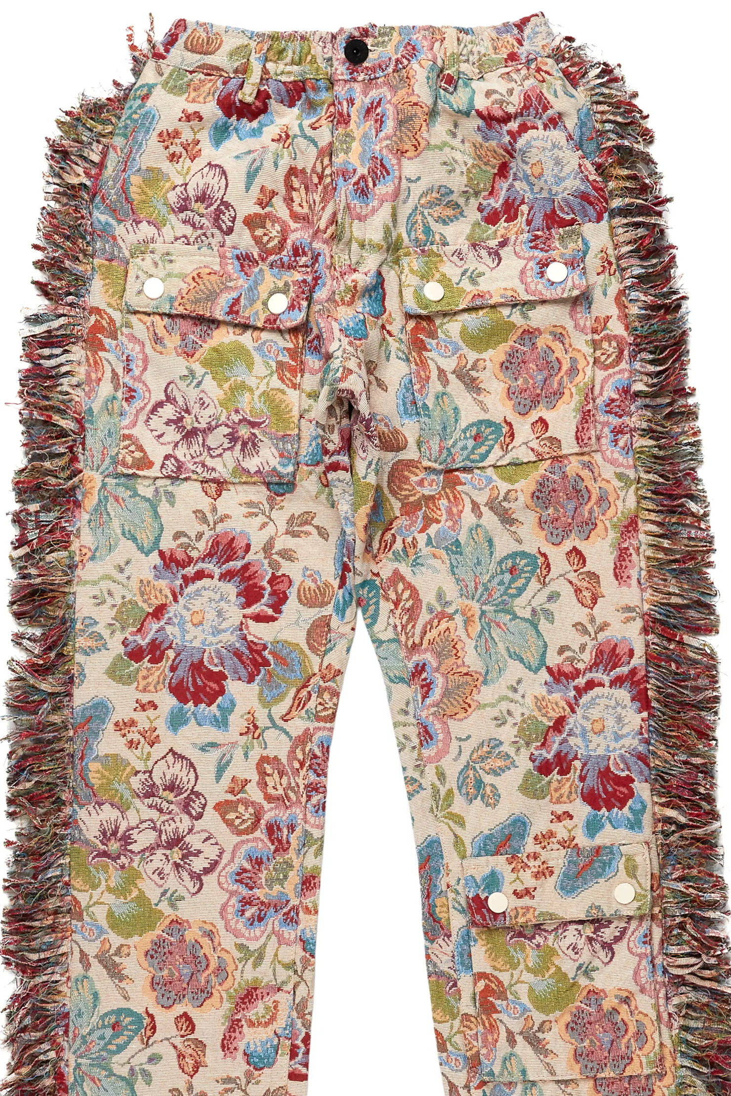 Carus Red/Beige Tapestry Pants