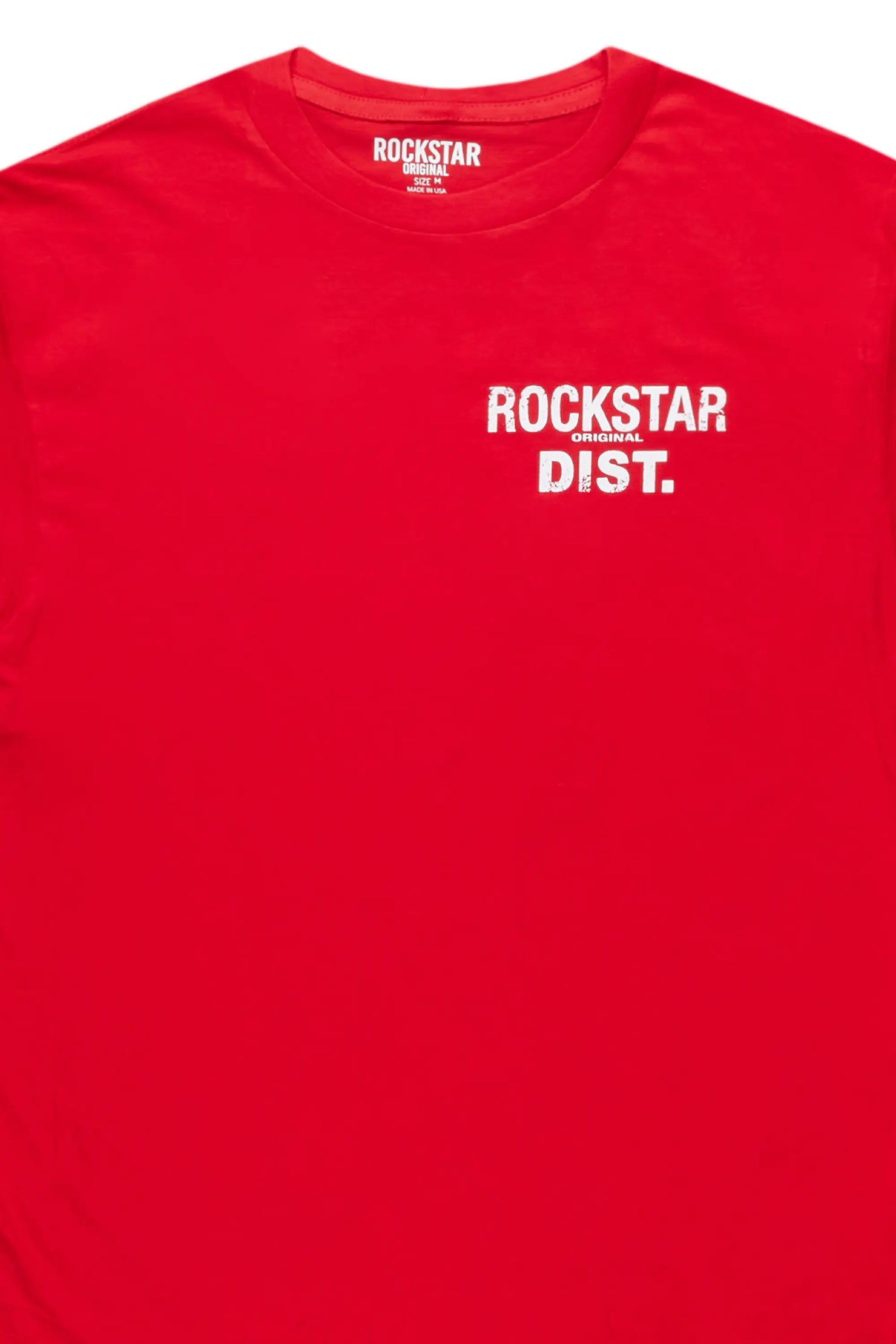 Dalasia Red Oversized Tee