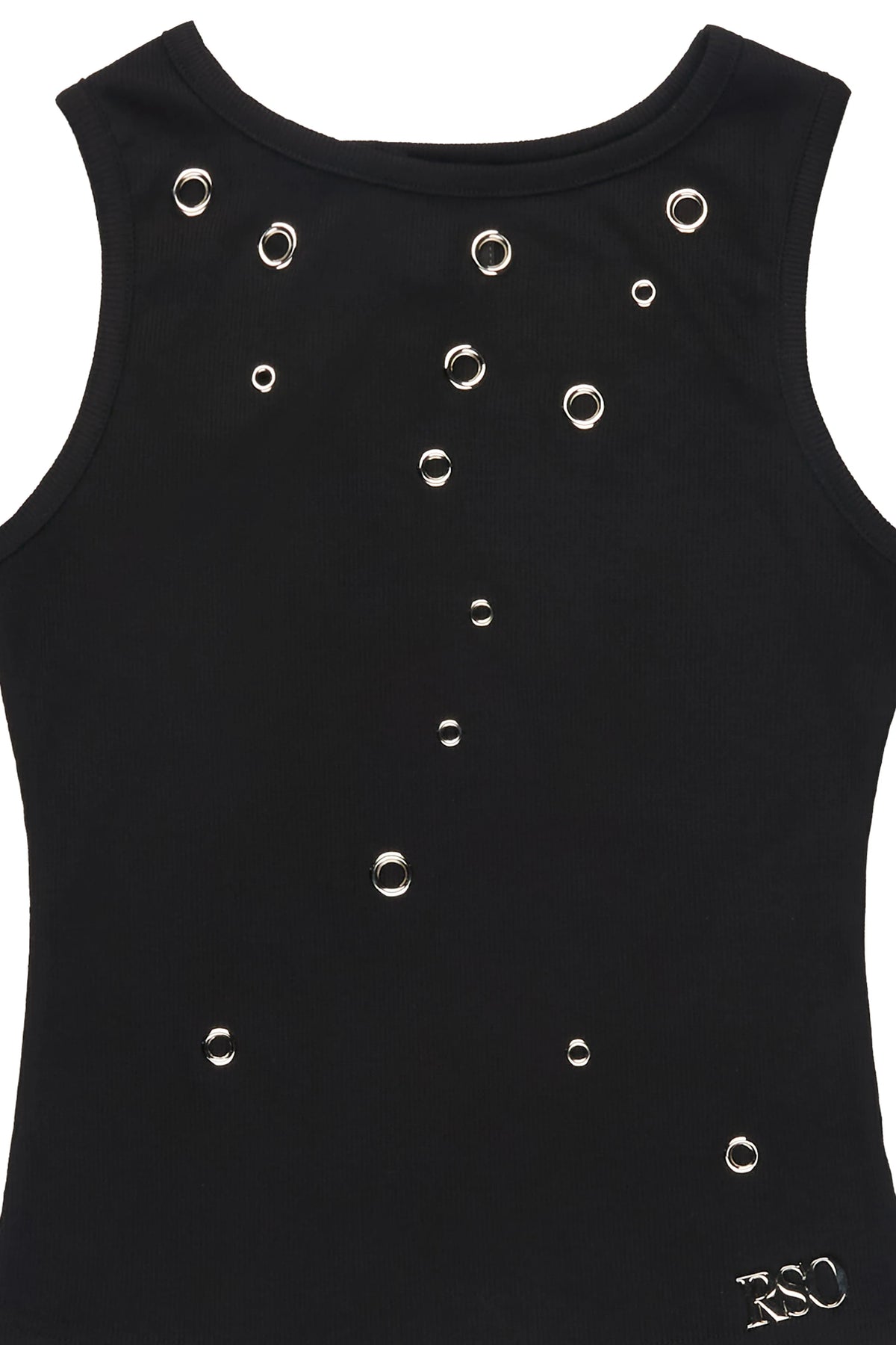 Totanika Black Grommet Tank Top