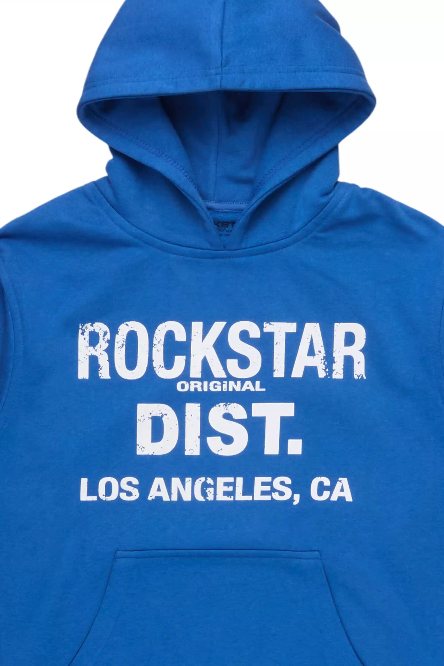 Boys Koen Royal Blue/White Graphic Hoodie
