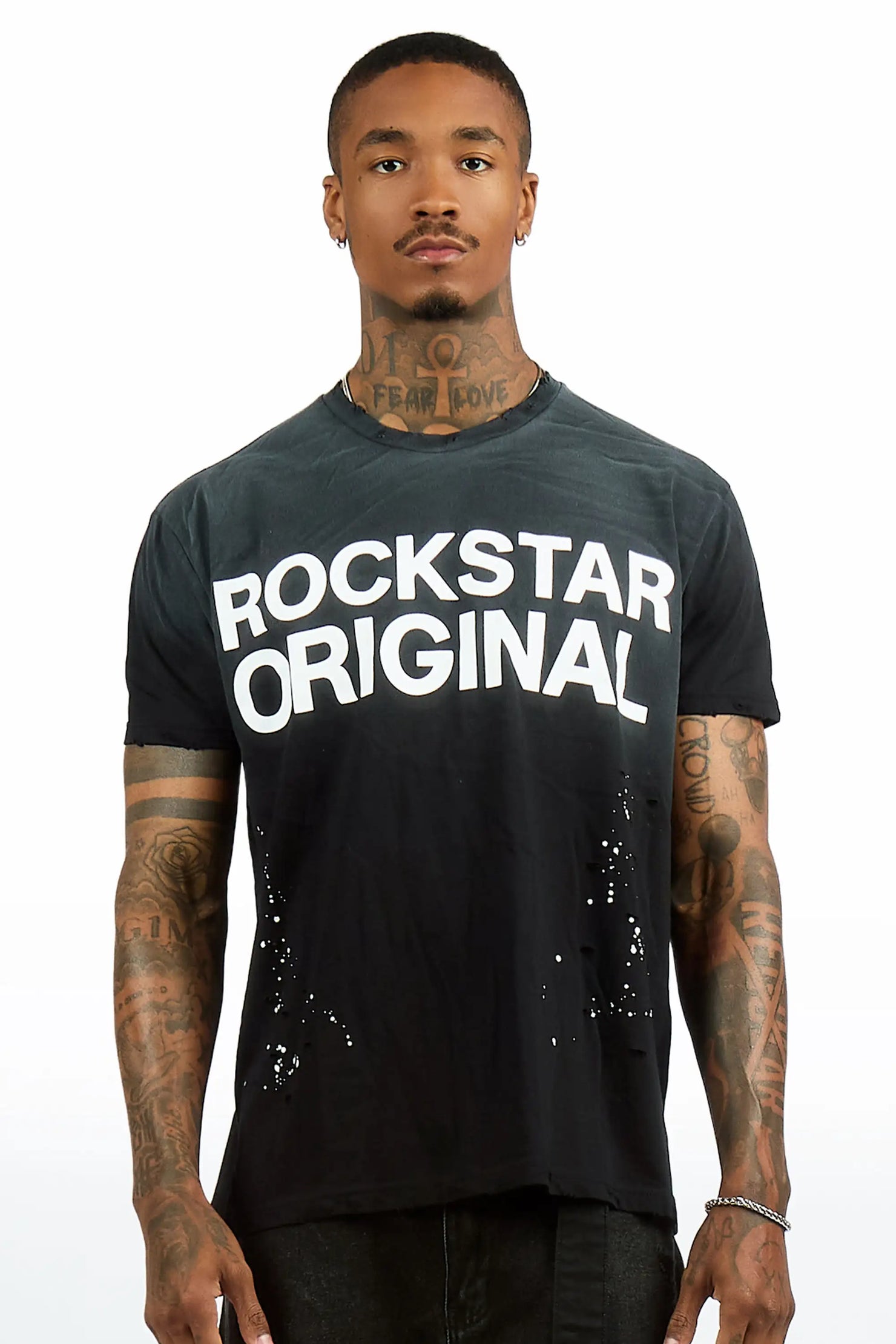 Reign Black Oversized Graphic T-Shirt