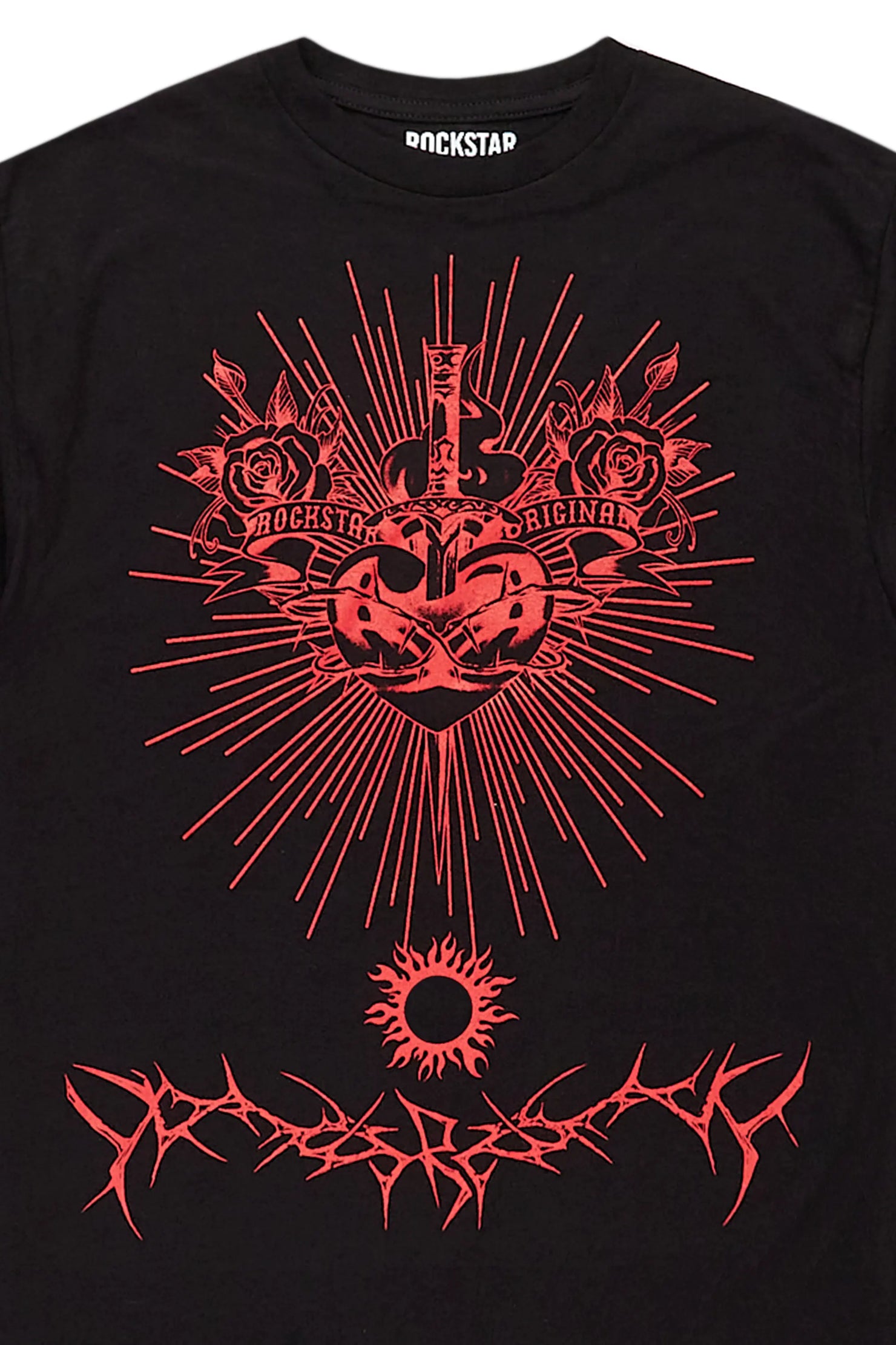 Leander Black Graphic T-Shirt