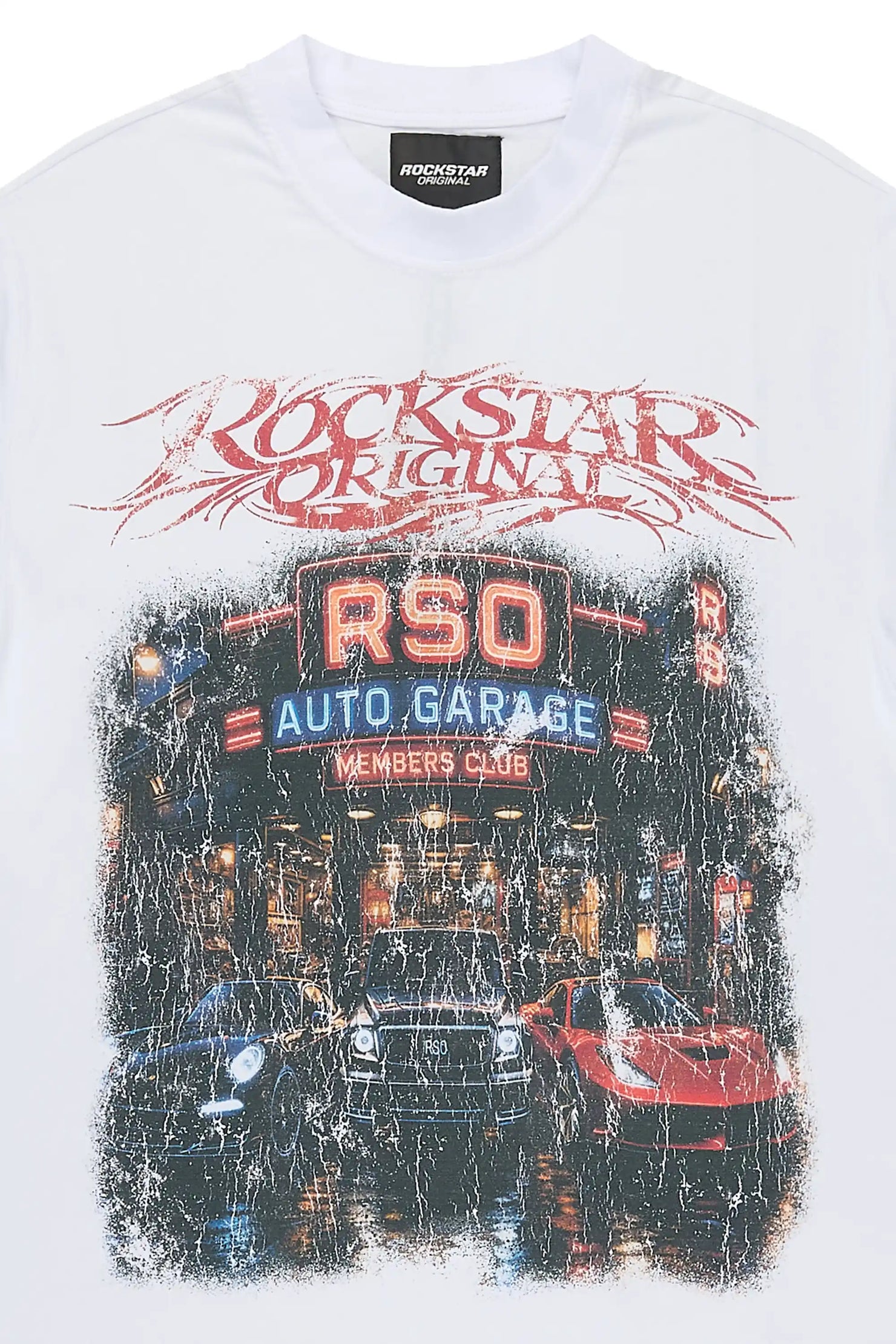 Boys Aarav White Graphic T-Shirt