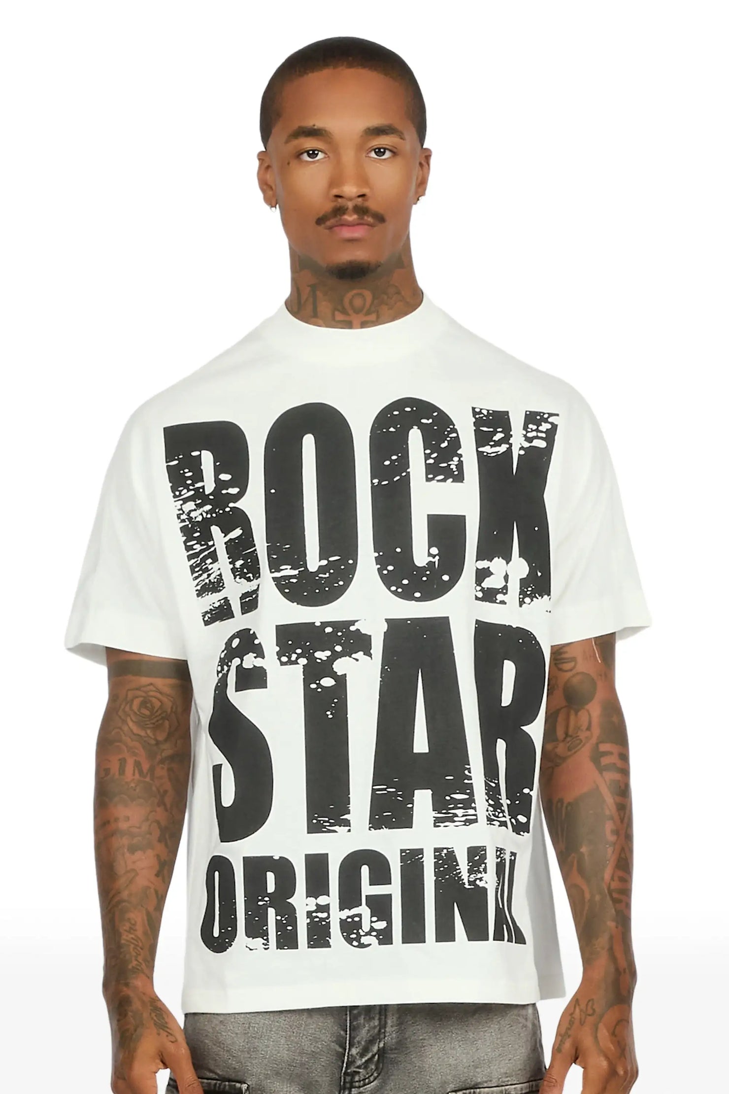Higantic White Dolman T-Shirt