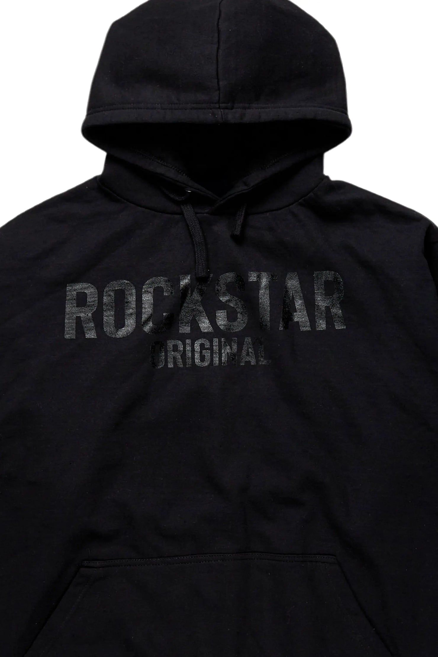 Sana Black Graphic Hoodie