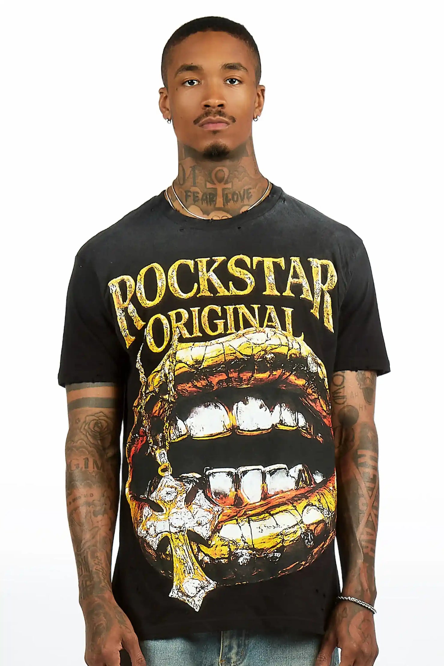 Bernal Black Oversized Graphic T-Shirt
