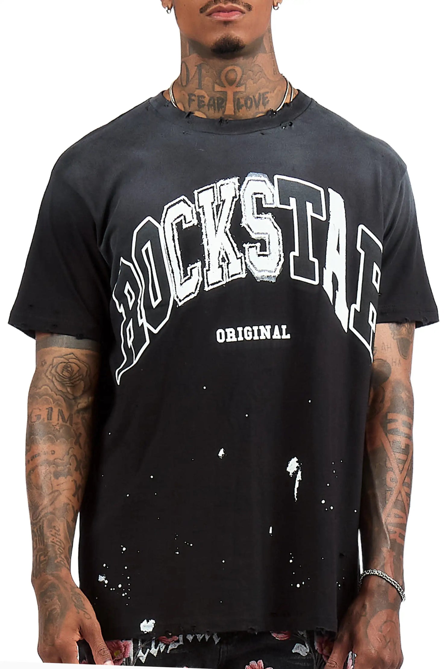 Bodie Black Oversized Graphic T-Shirt