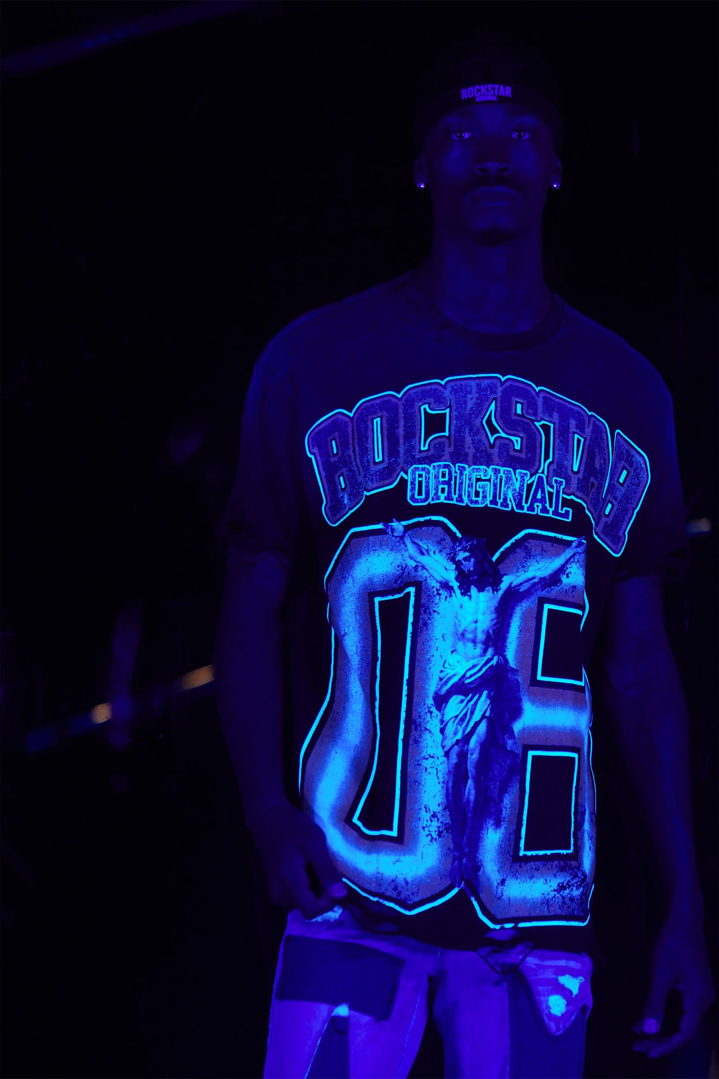 Fields Black/Yellow Oversized Graphic T-Shirt