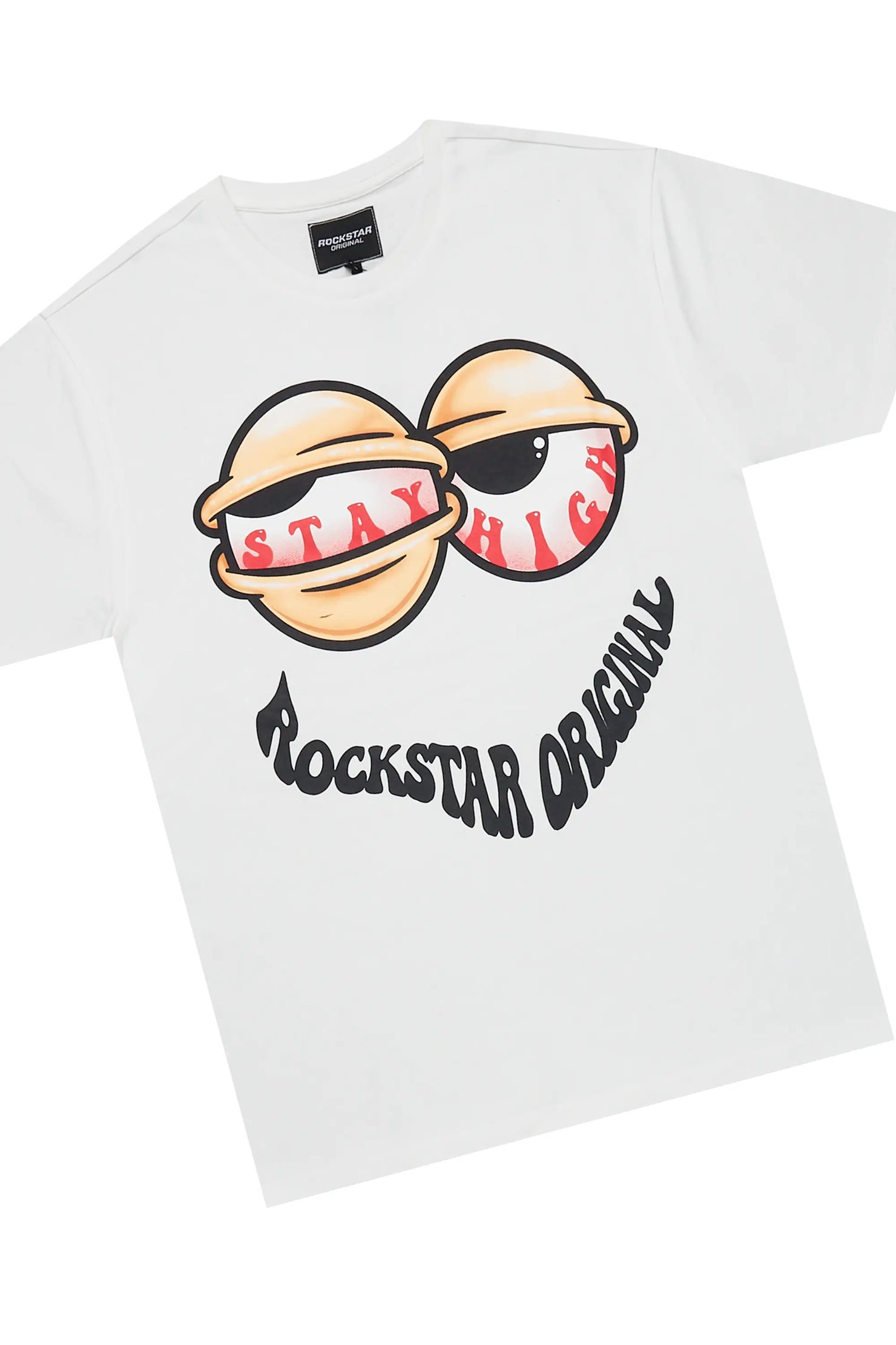 Highya White T-Shirt/Short Set