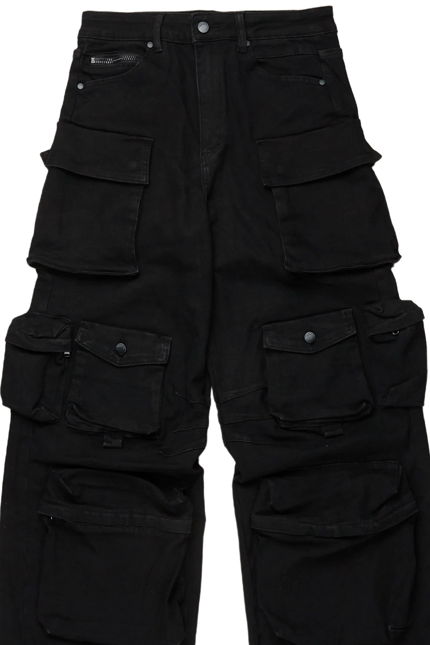 Mahesh Black Baggy Cargo Jean