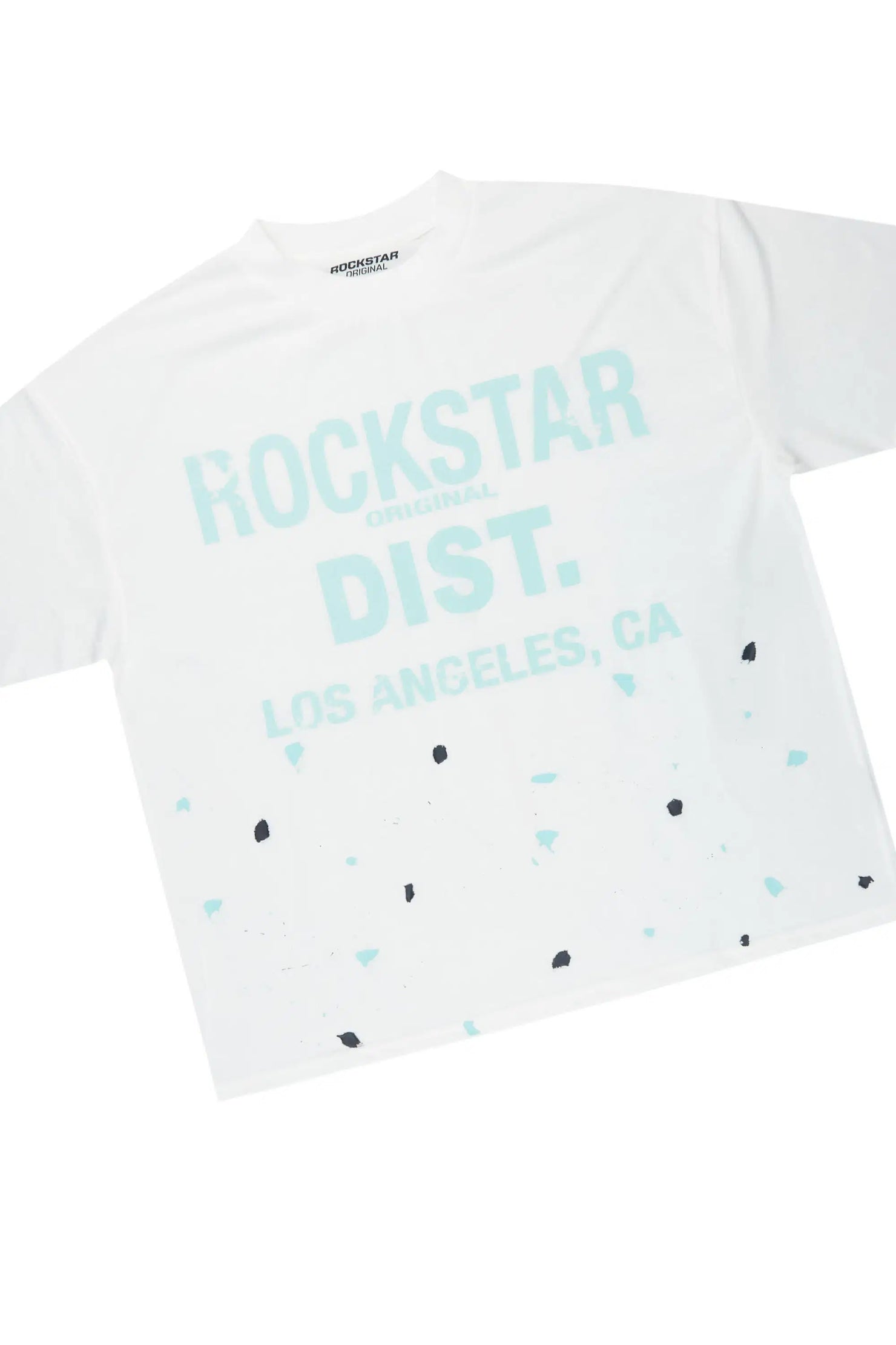 Scottie White/Mint Painter T-Shirt/Short Set