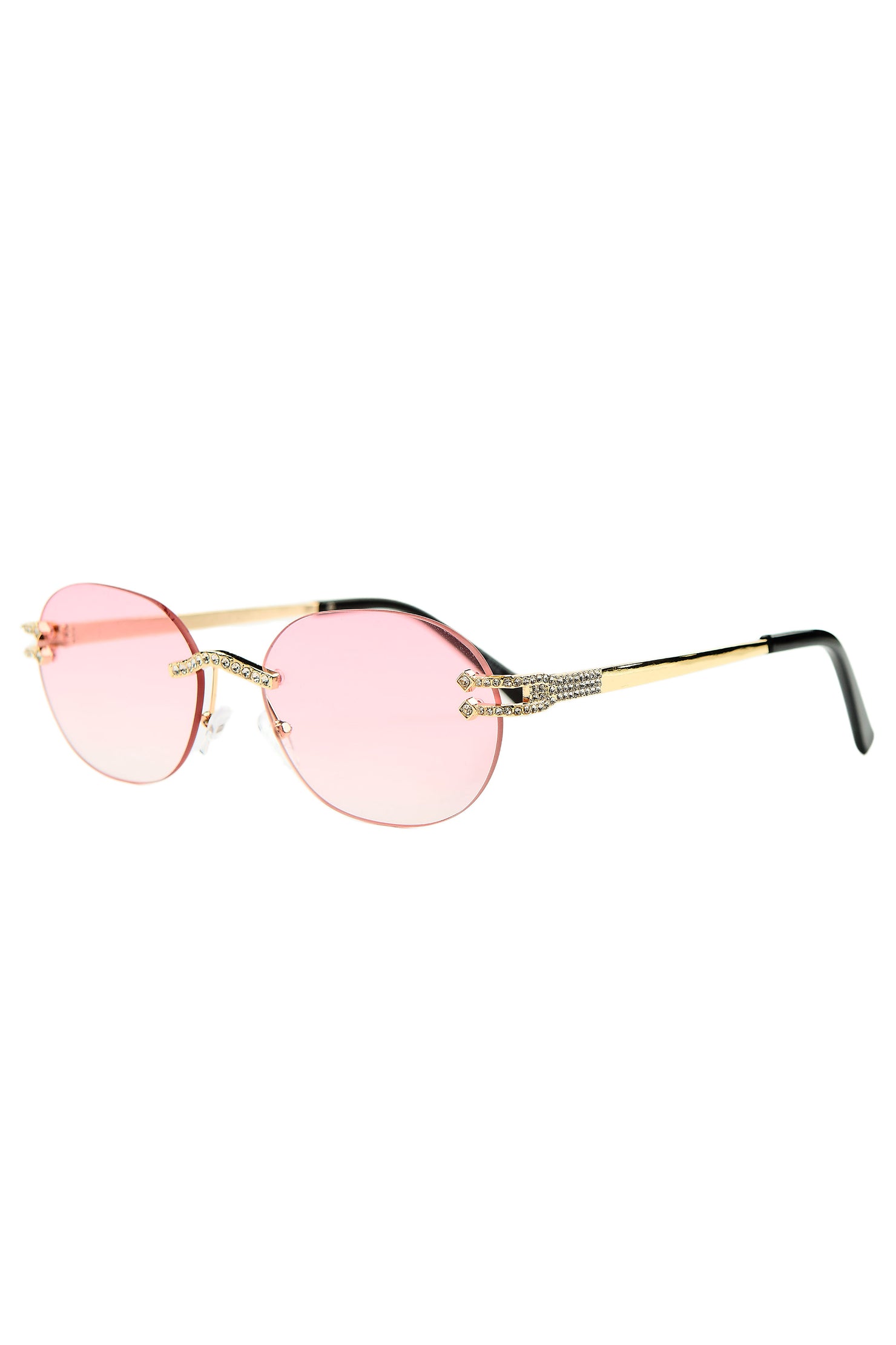 Angelita Pink/Gold Sunglasses