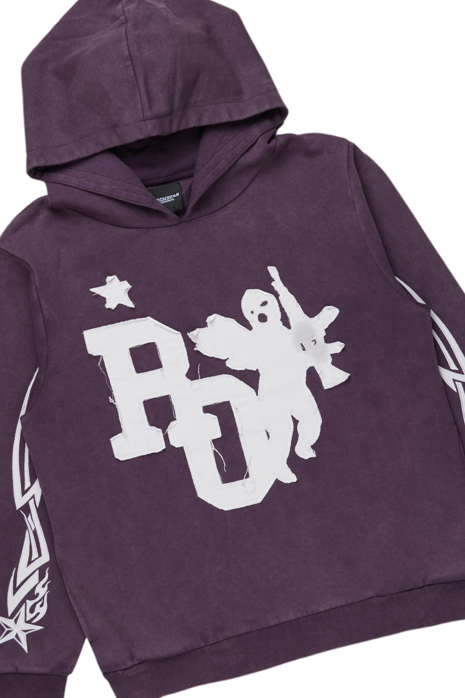 Pluton Purple Patchwork Stacked Track Set