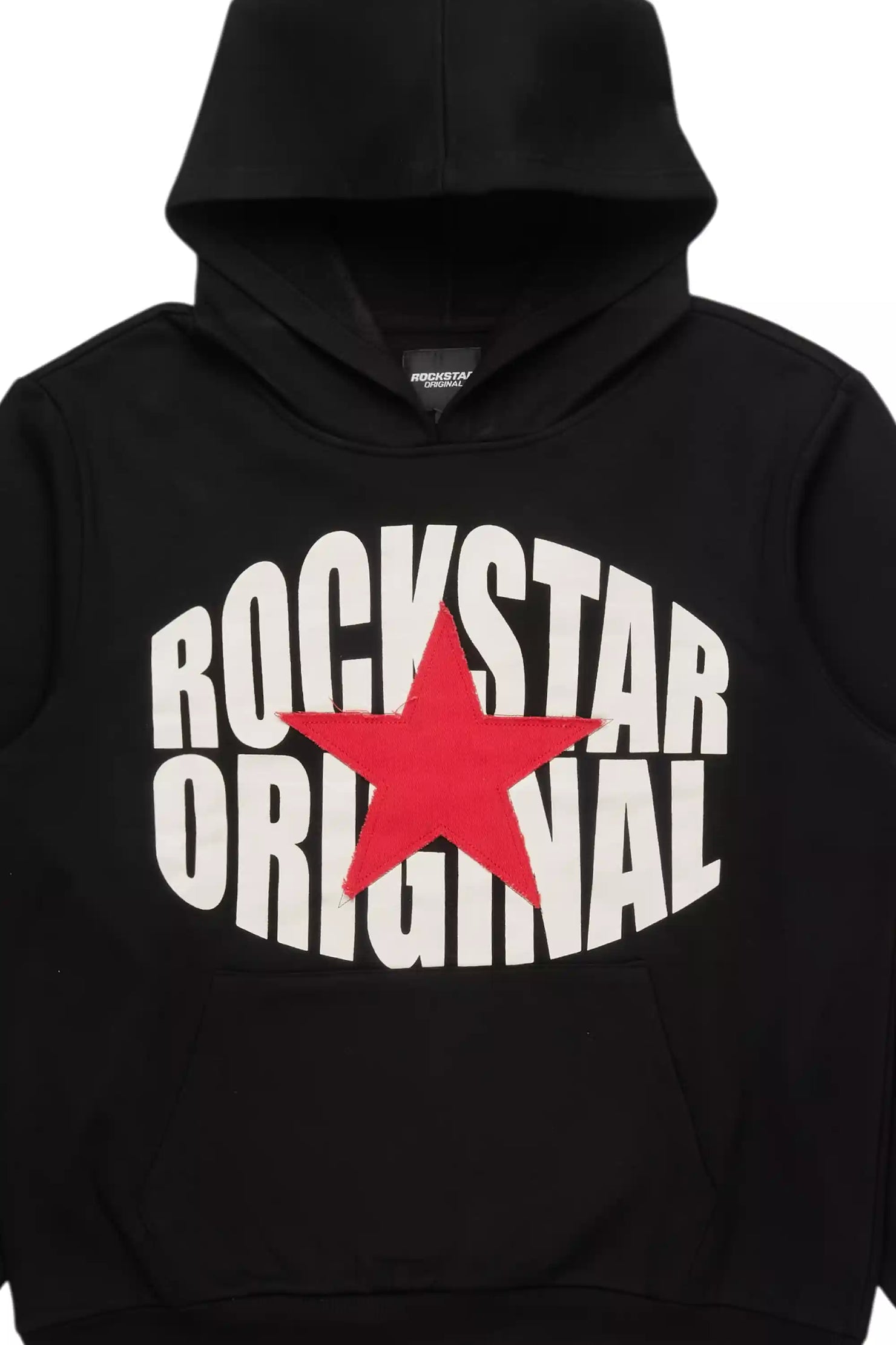 States 2.0 Black Graphic Hoodie